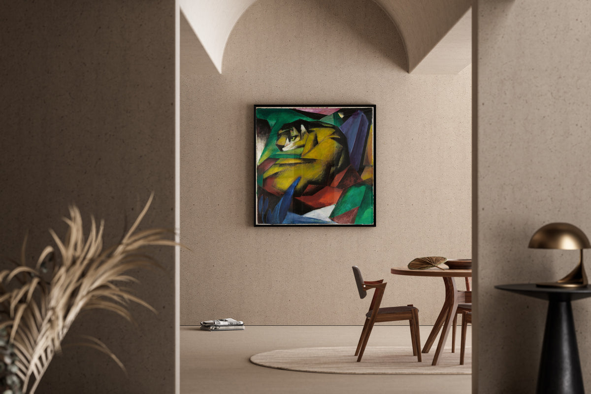 Franz Marc — The Tiger | Expressionist Fine Art Print