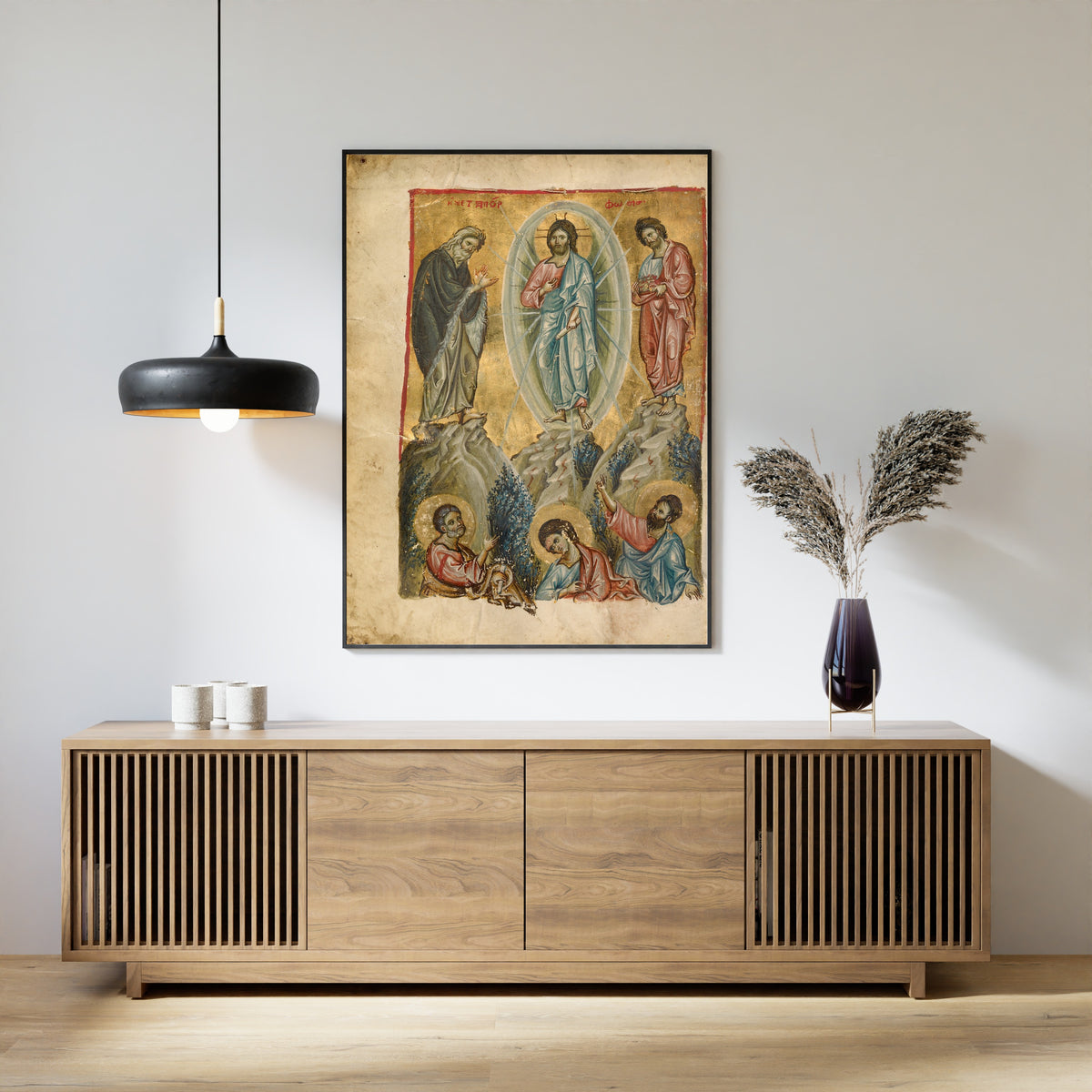 The Transfiguration | Illuminated Manuscript Print
