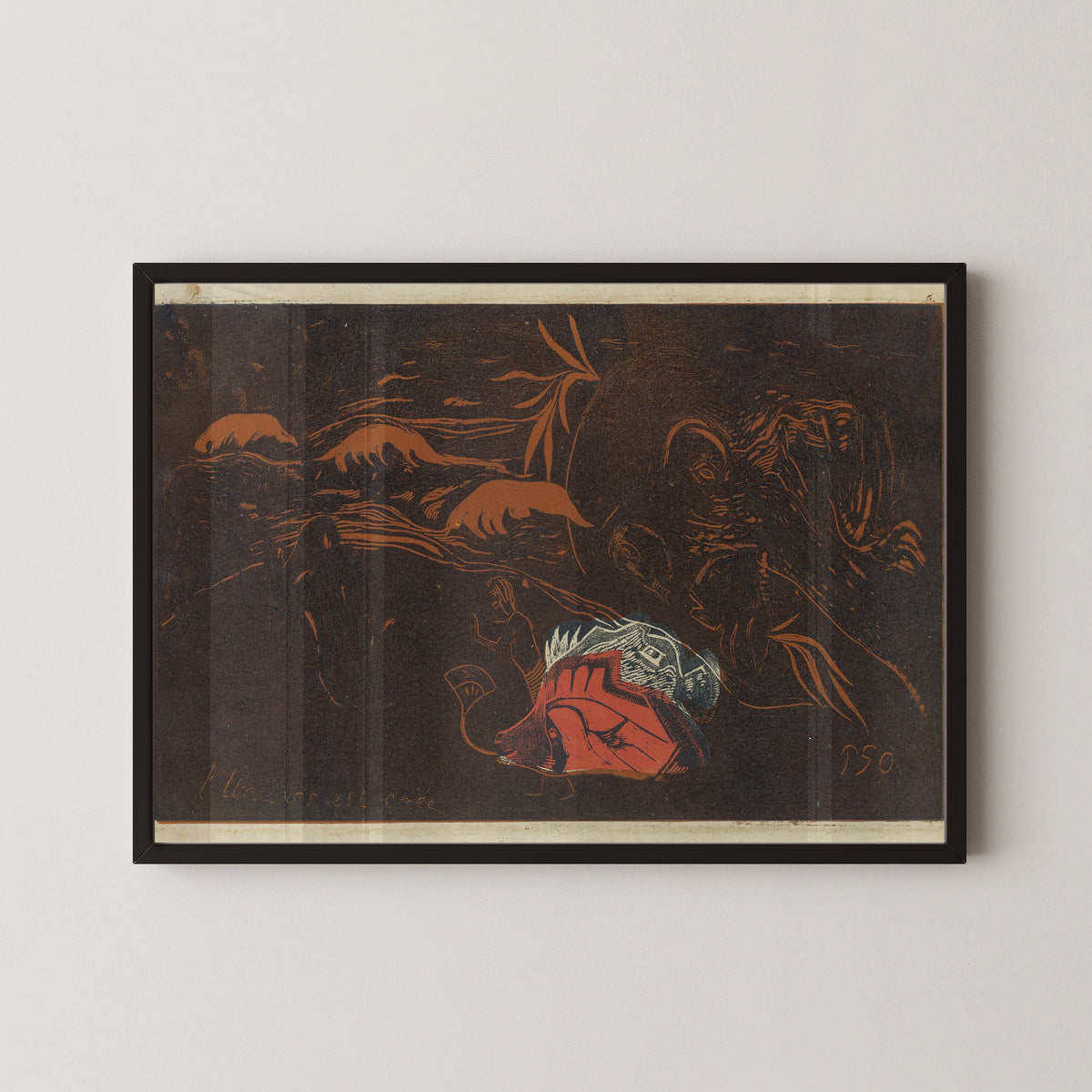 Paul Gauguin — The Universe is Created (L'Univers est créé) | Woodcut Print