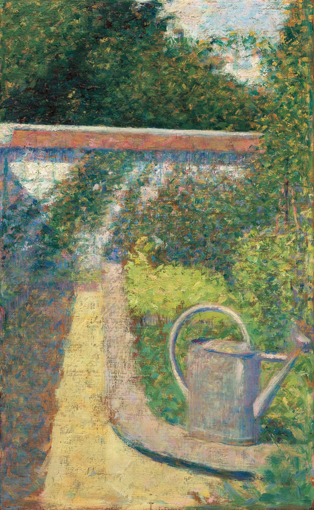 Georges Seurat — The Watering Can - Garden at Le Raincy | Fine Art Print