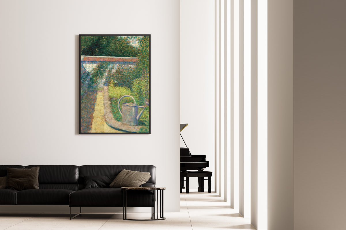 Georges Seurat — The Watering Can - Garden at Le Raincy | Fine Art Print