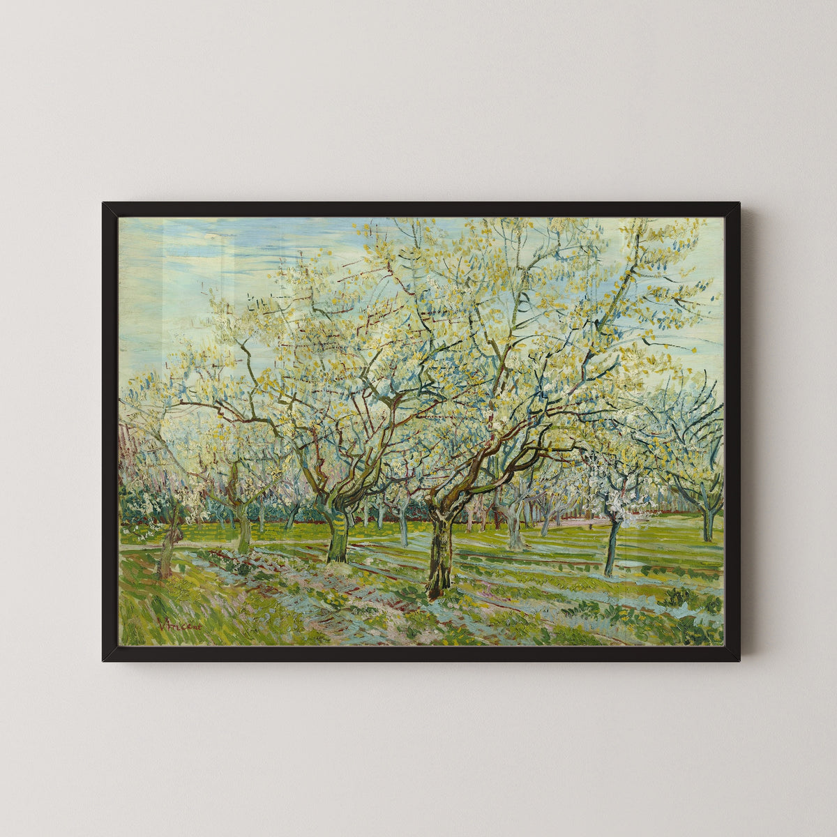 Vincent van Gogh — The White Orchard | Fine Art Print