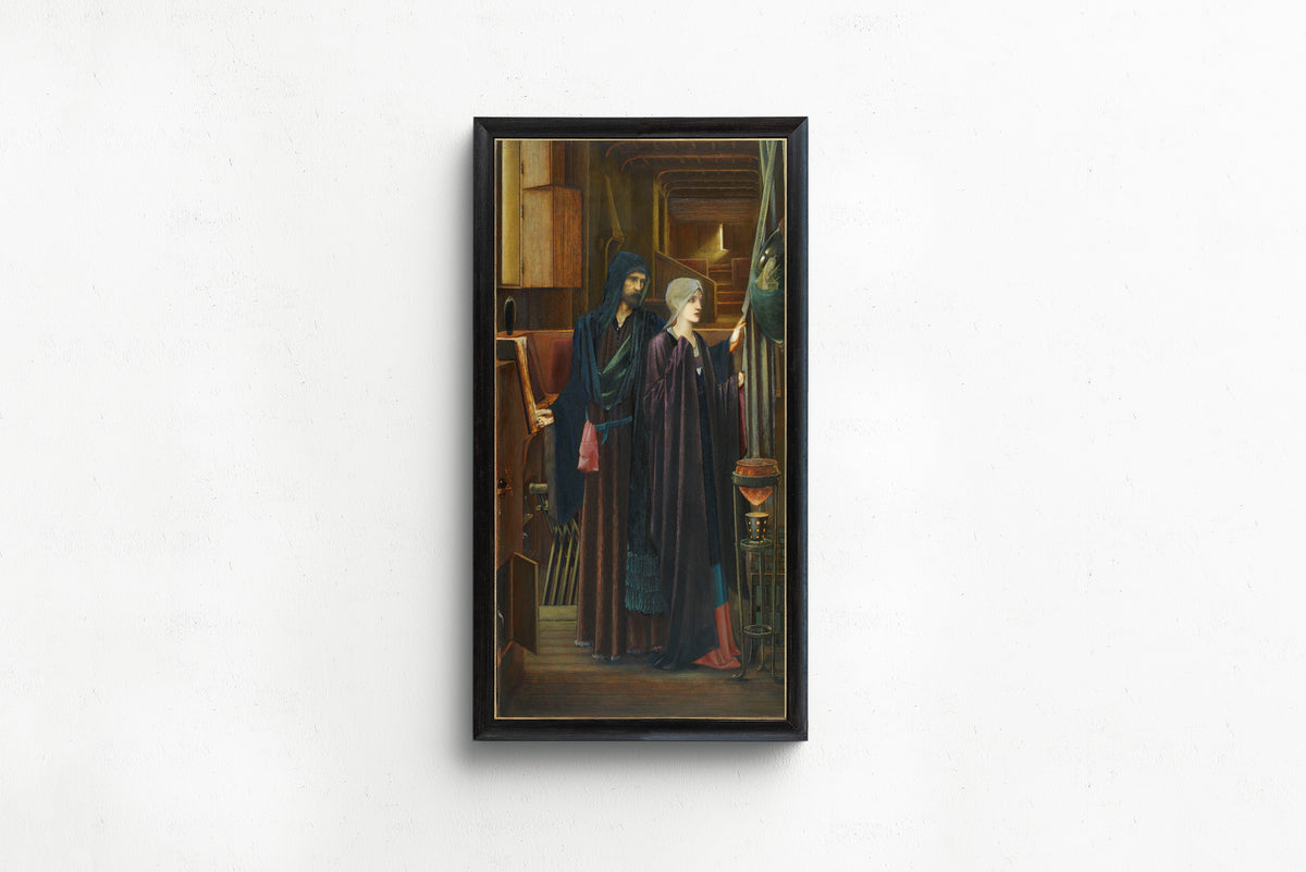 Edward Burne-Jones — The Wizard | Pre-Raphaelite Art Print