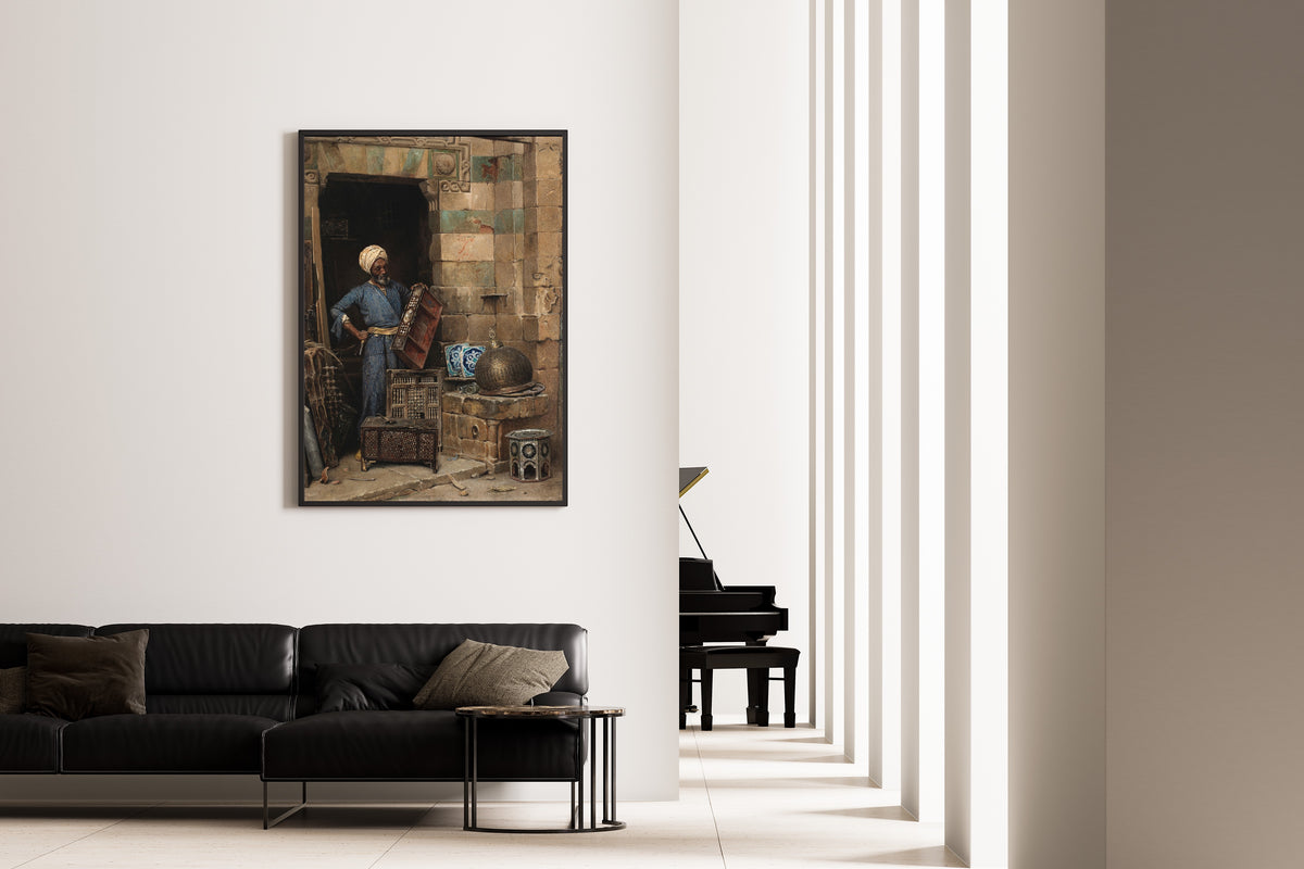 Ludwig Deutsch — The Woodworker | Fine Art Print