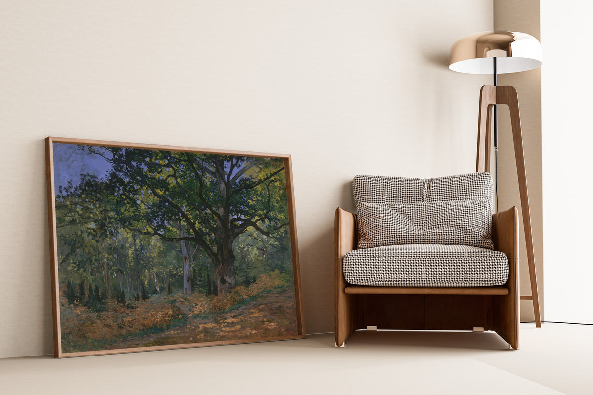 Claude Monet — The Bodmer Oak, Fontainebleau Forest | Fine Art Print