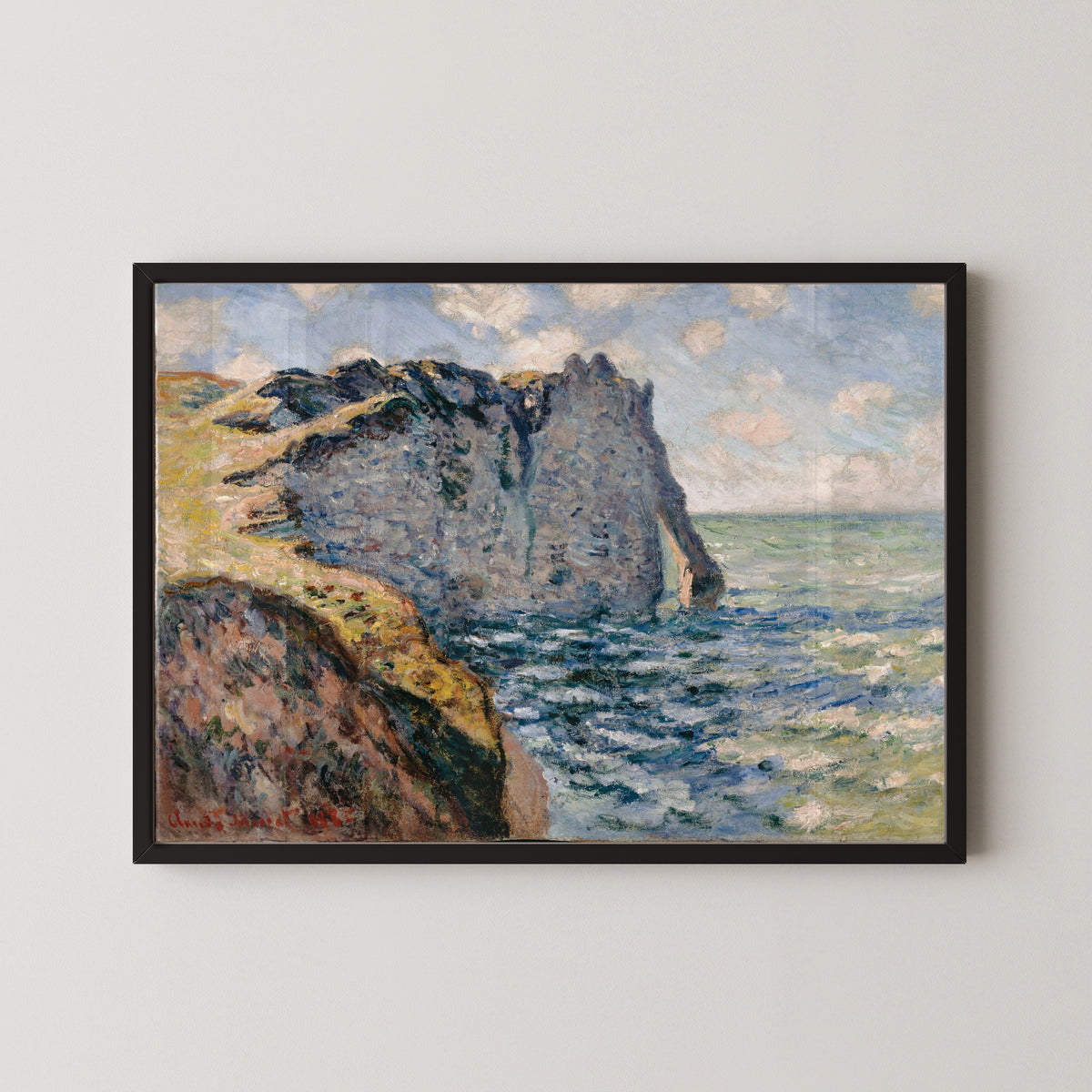 Claude Monet — The Cliff of Aval, Etretat | Fine Art Print