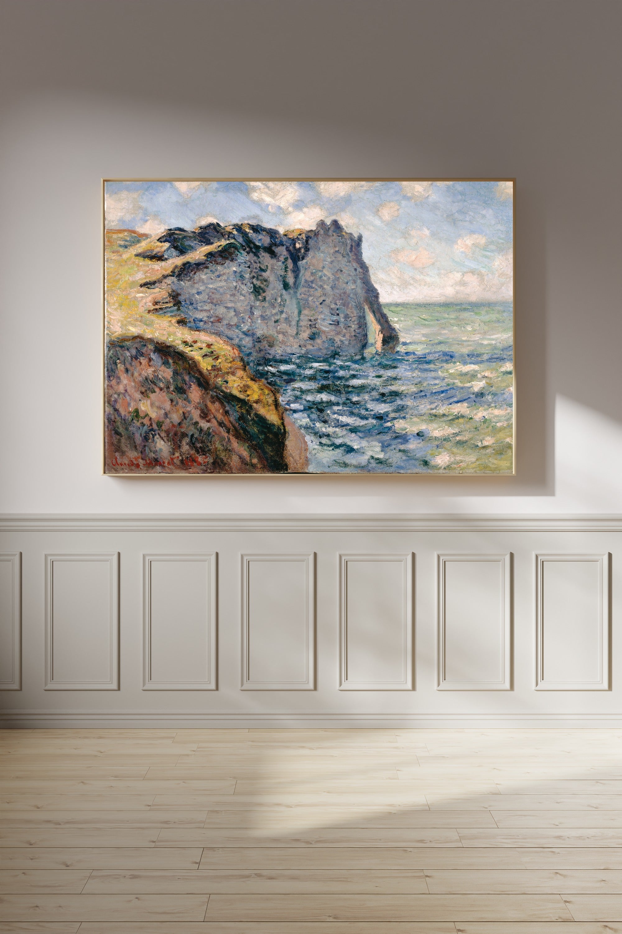 Claude Monet — The Cliff of Aval, Etretat | Fine Art Print