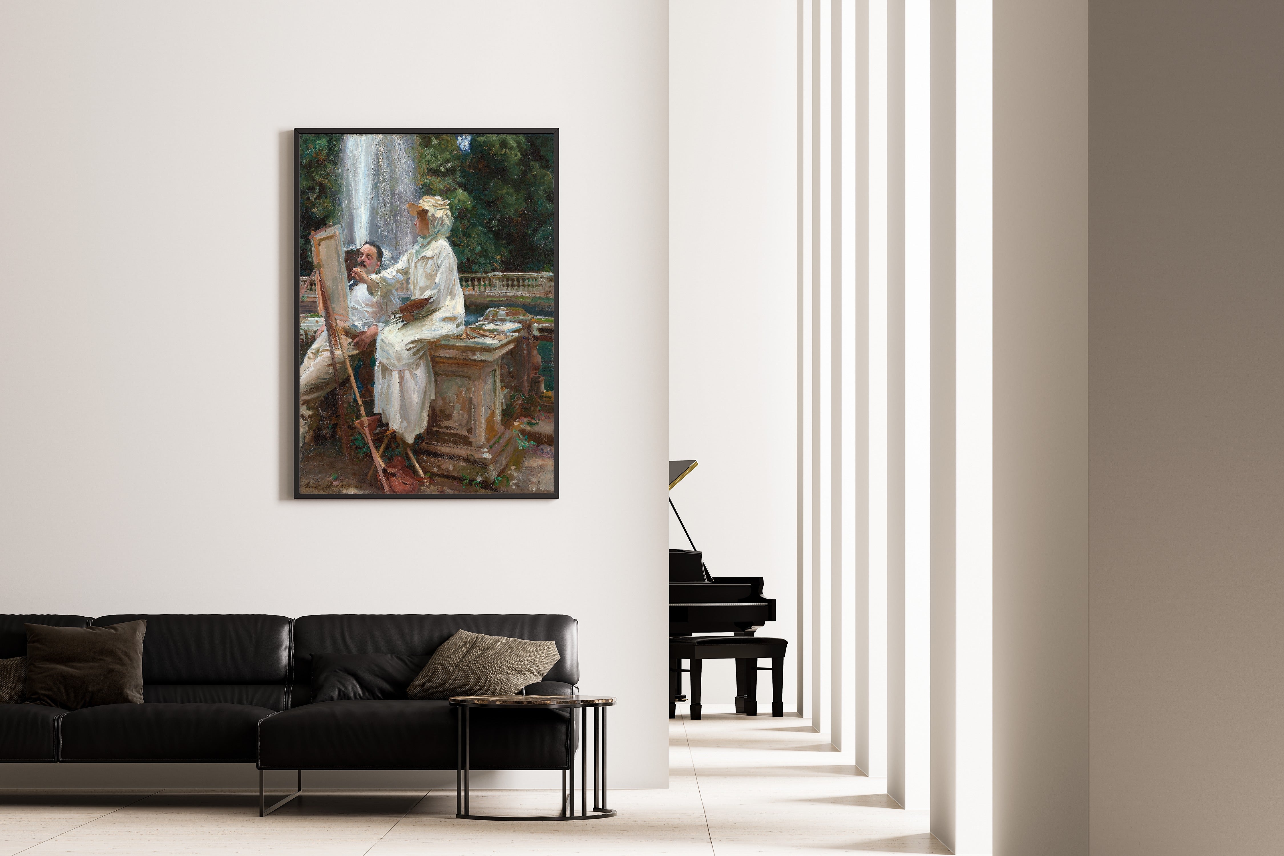 John Singer Sargent — The Fountain, Villa Torlonia, Frascati | Fine Art Print