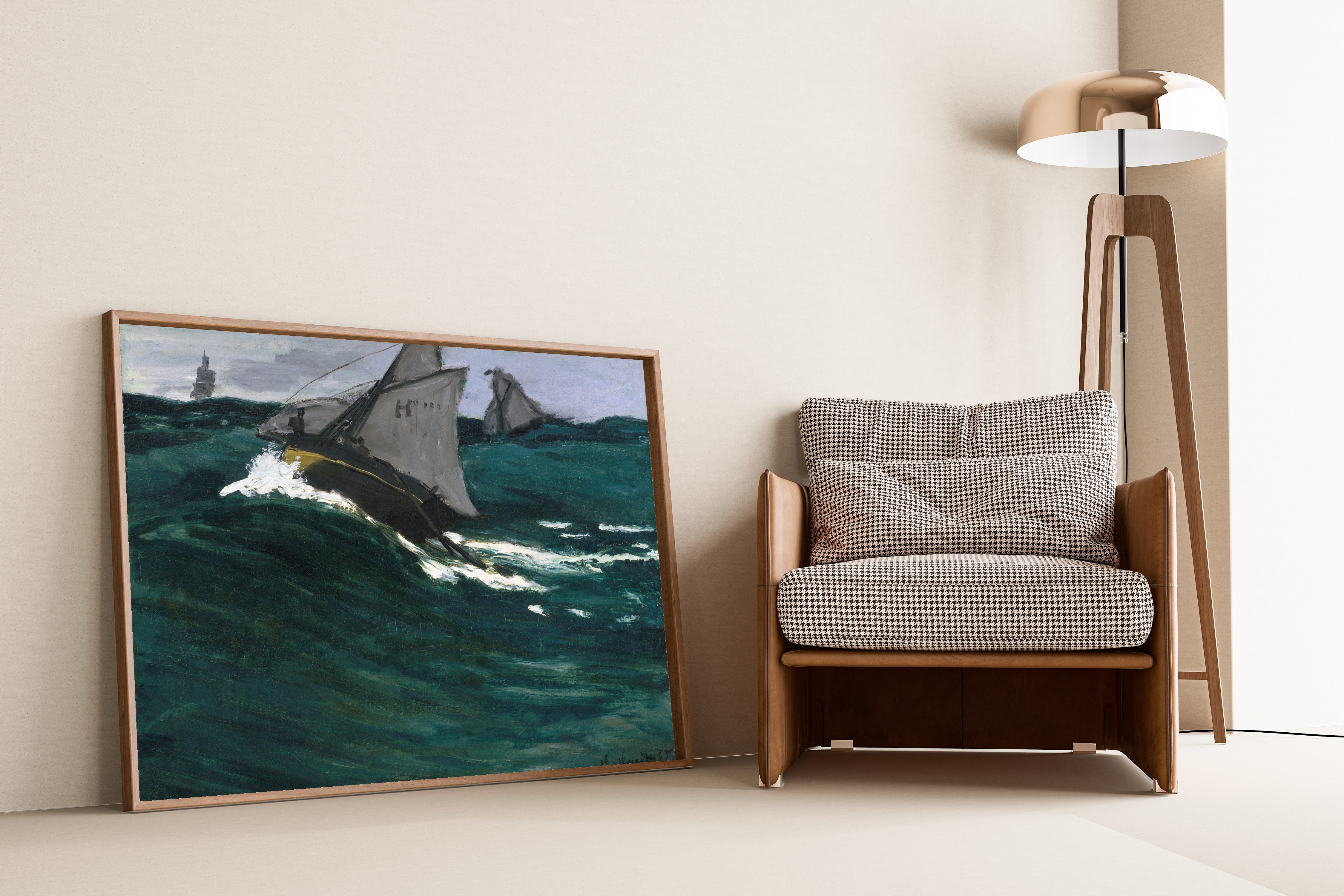 Claude Monet — The Green Wave | Fine Art Print