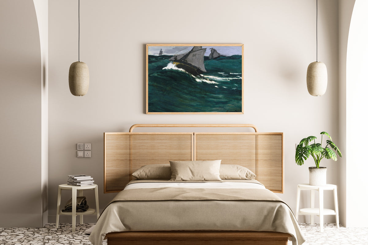 Claude Monet — The Green Wave | Fine Art Print