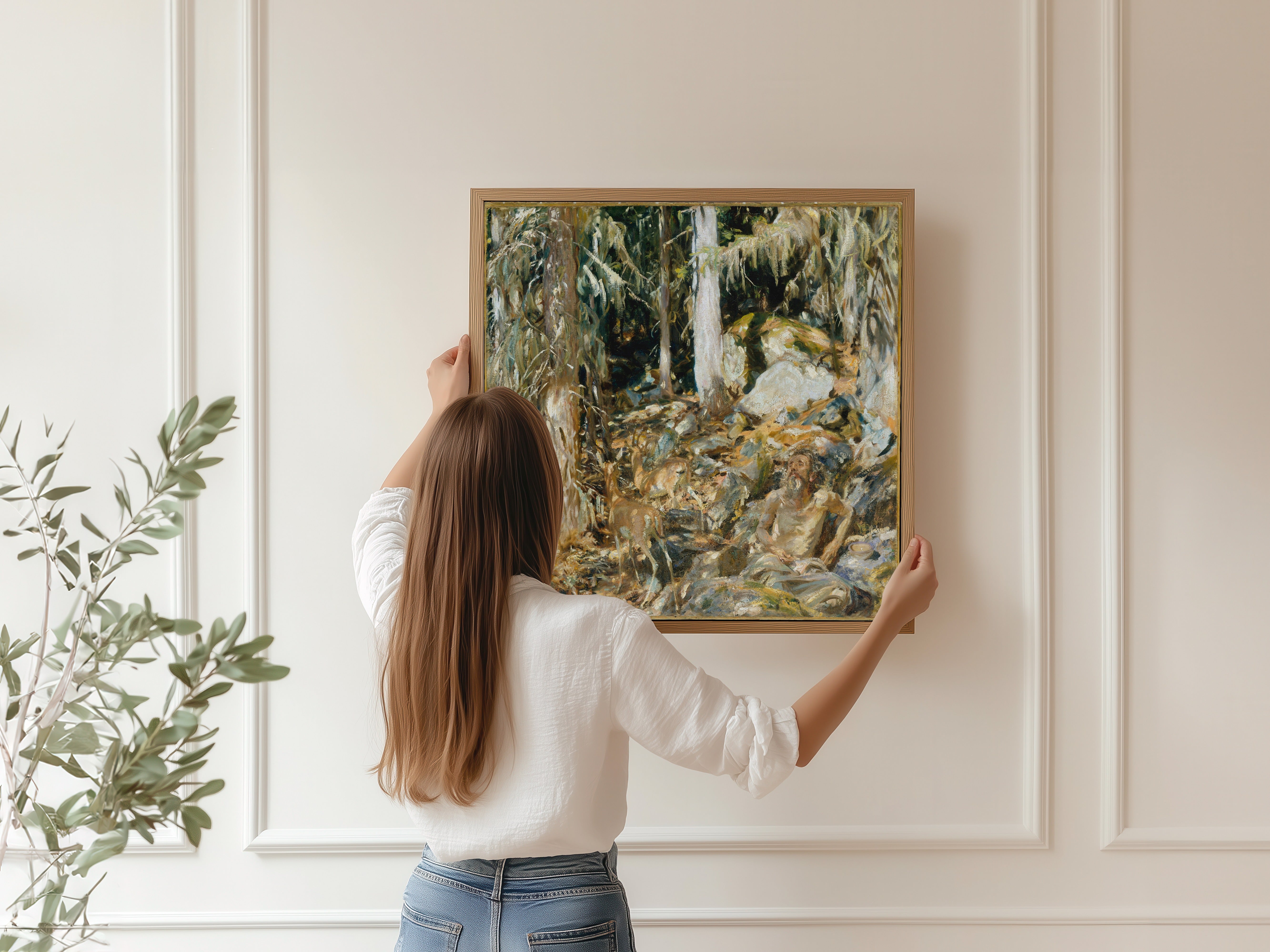 John Singer Sargent — The Hermit (Il solitario) | Fine Art Print