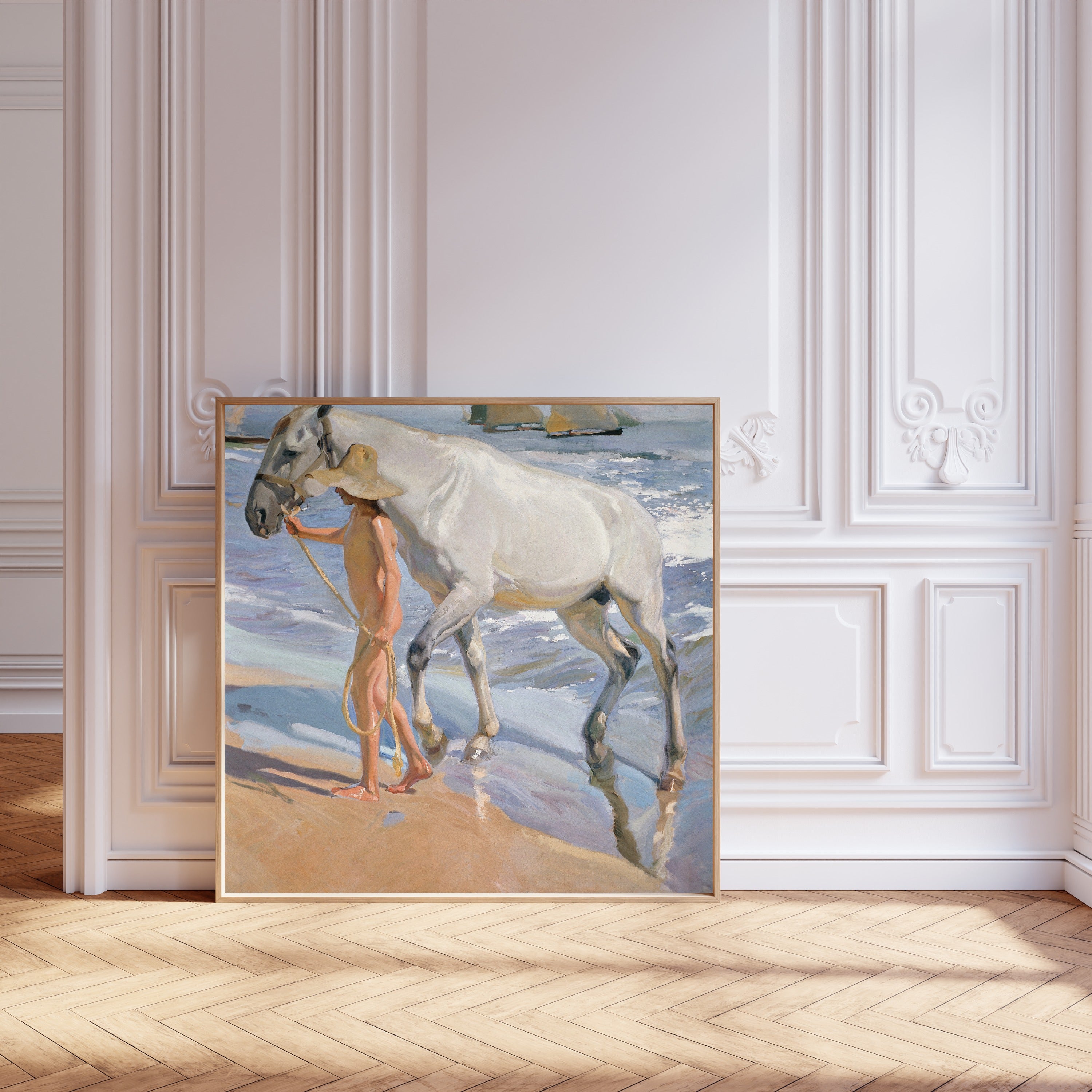 Joaquín Sorolla — The Horse's Bath | Fine Art Print