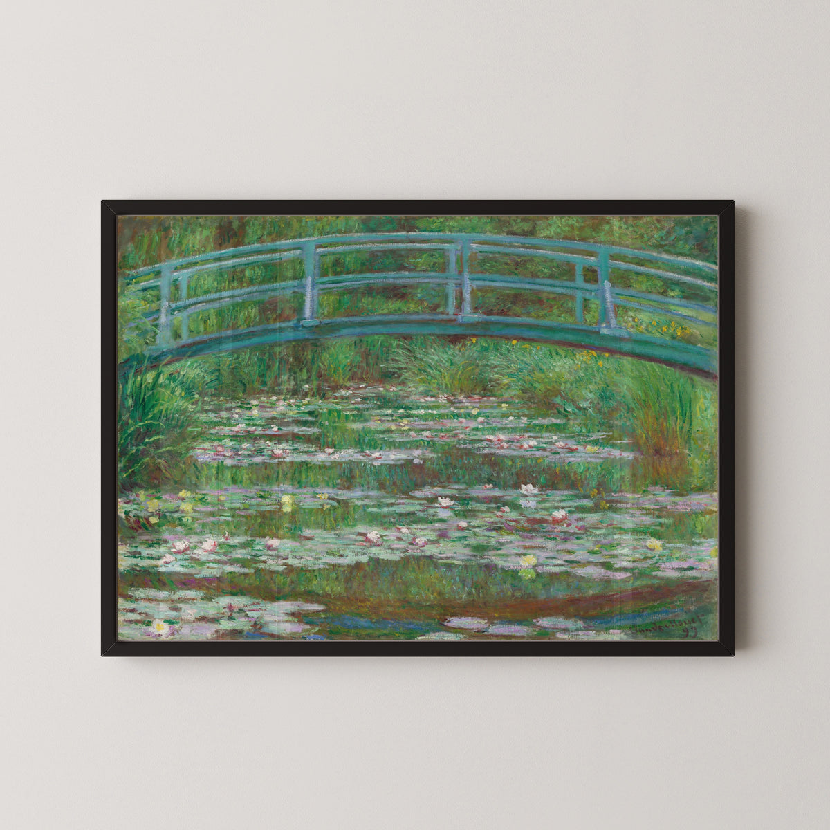 Claude Monet — The Japanese Footbridge | Fine Art Print