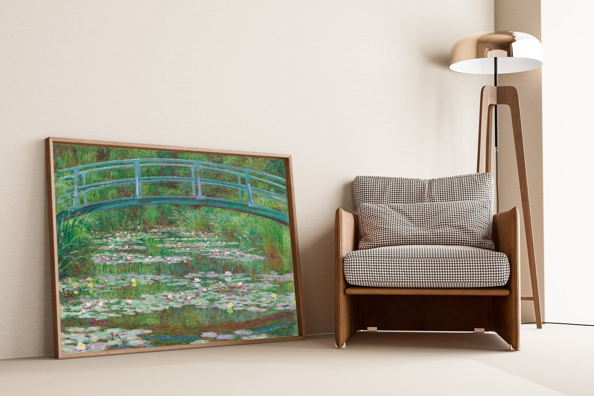 Claude Monet — The Japanese Footbridge | Fine Art Print