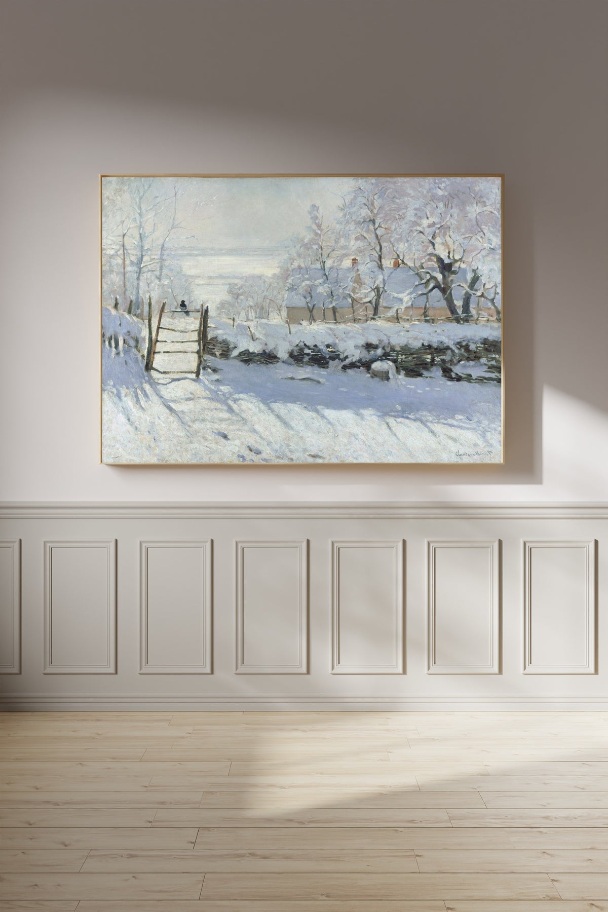 Claude Monet — The Magpie | Fine Art Print