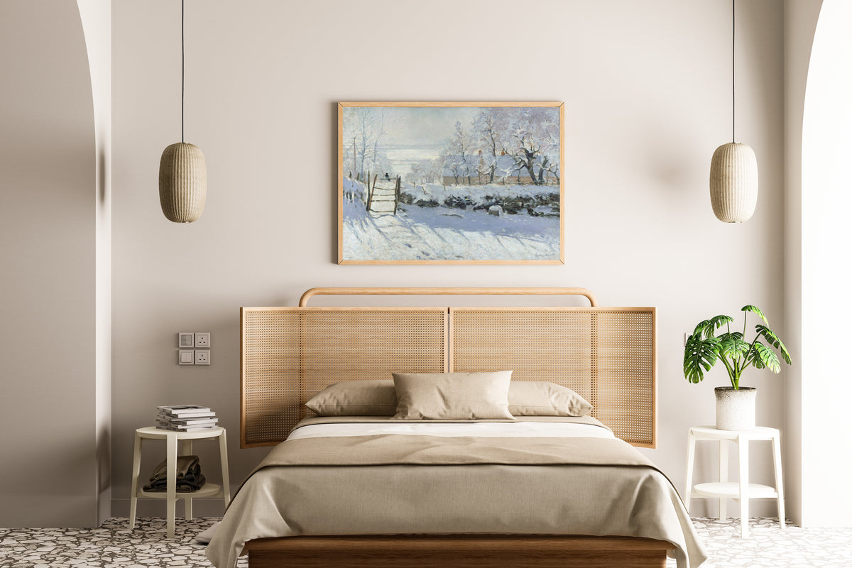 Claude Monet — The Magpie | Fine Art Print