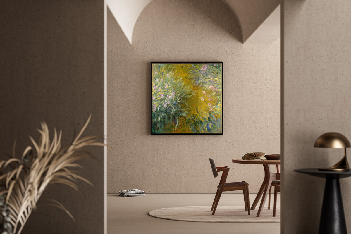 Claude Monet — The Path through the Irises | Fine Art Print
