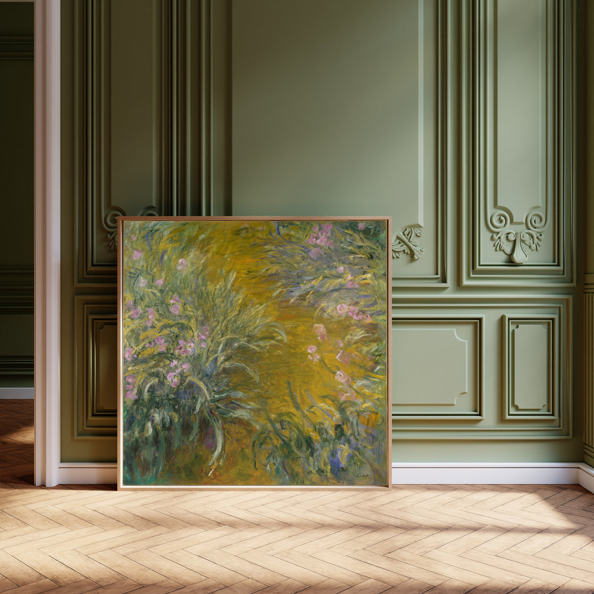 Claude Monet — The Path through the Irises | Fine Art Print