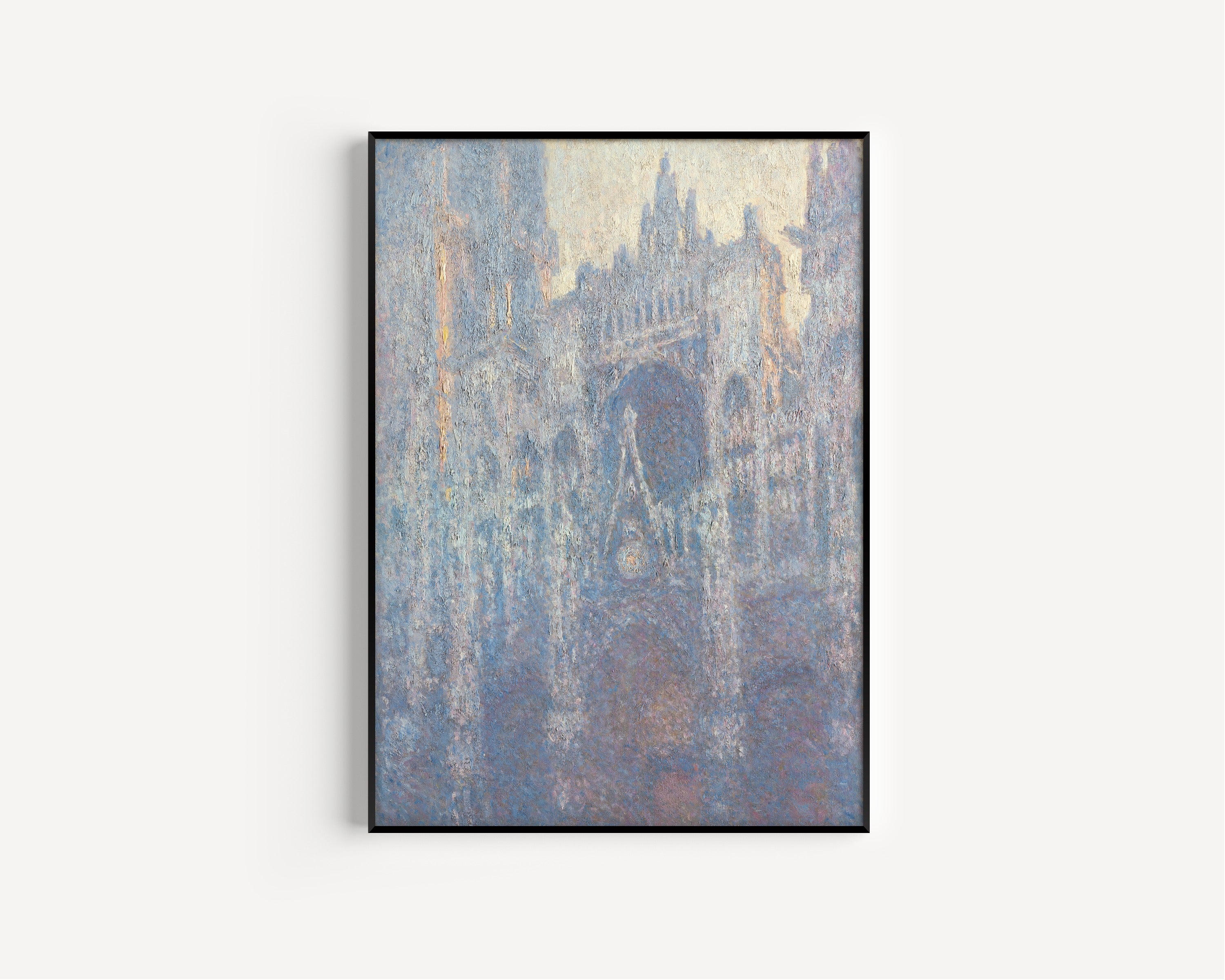 Claude Monet — The Portal of Rouen Cathedral in Morning Light | Fine Art Print