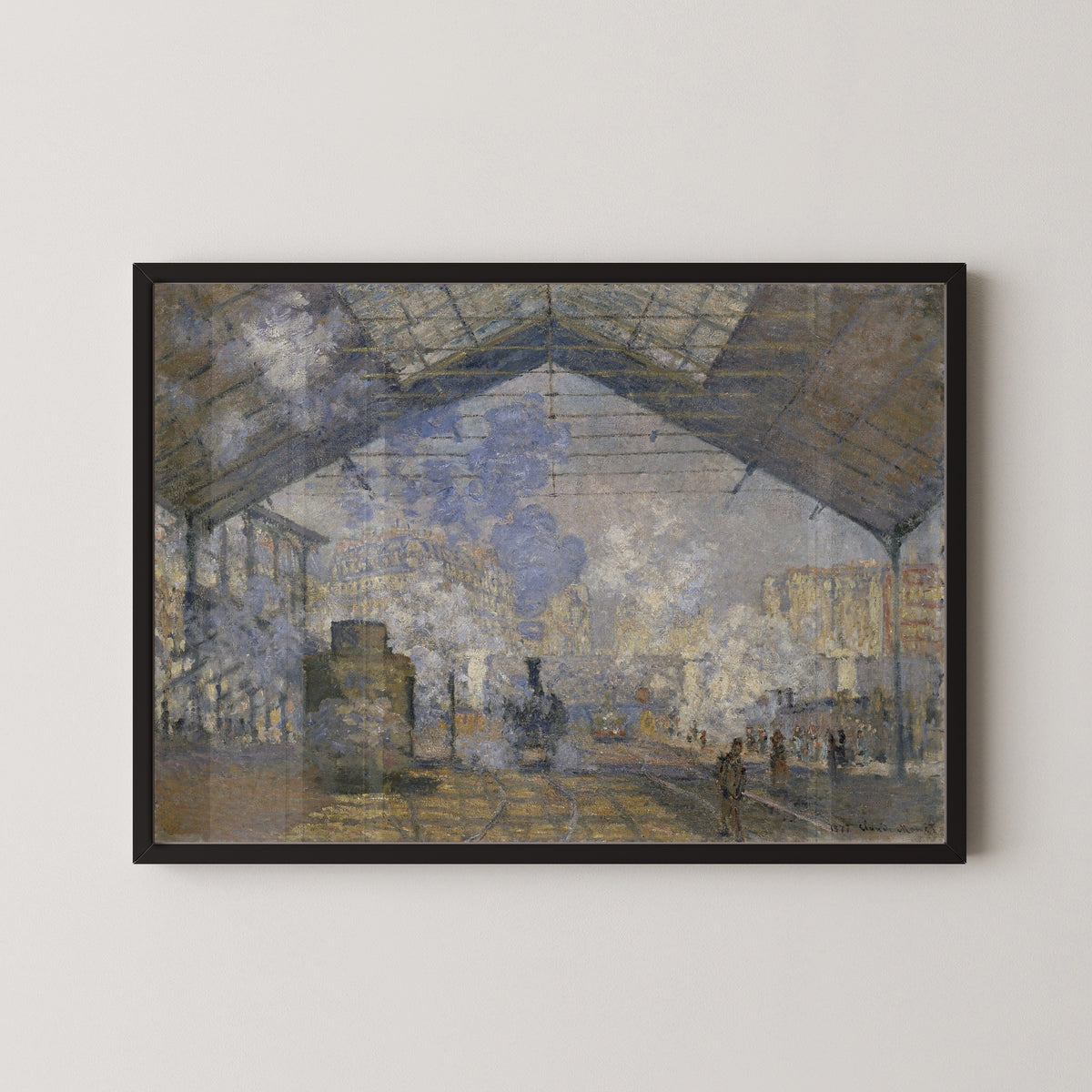 Claude Monet — The Saint-Lazare Station | Fine Art Print