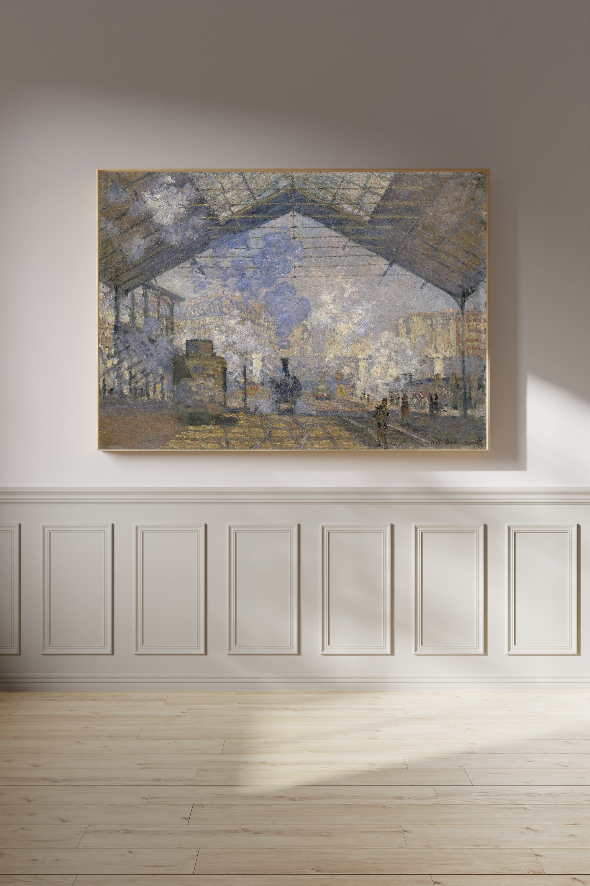 Claude Monet — The Saint-Lazare Station | Fine Art Print