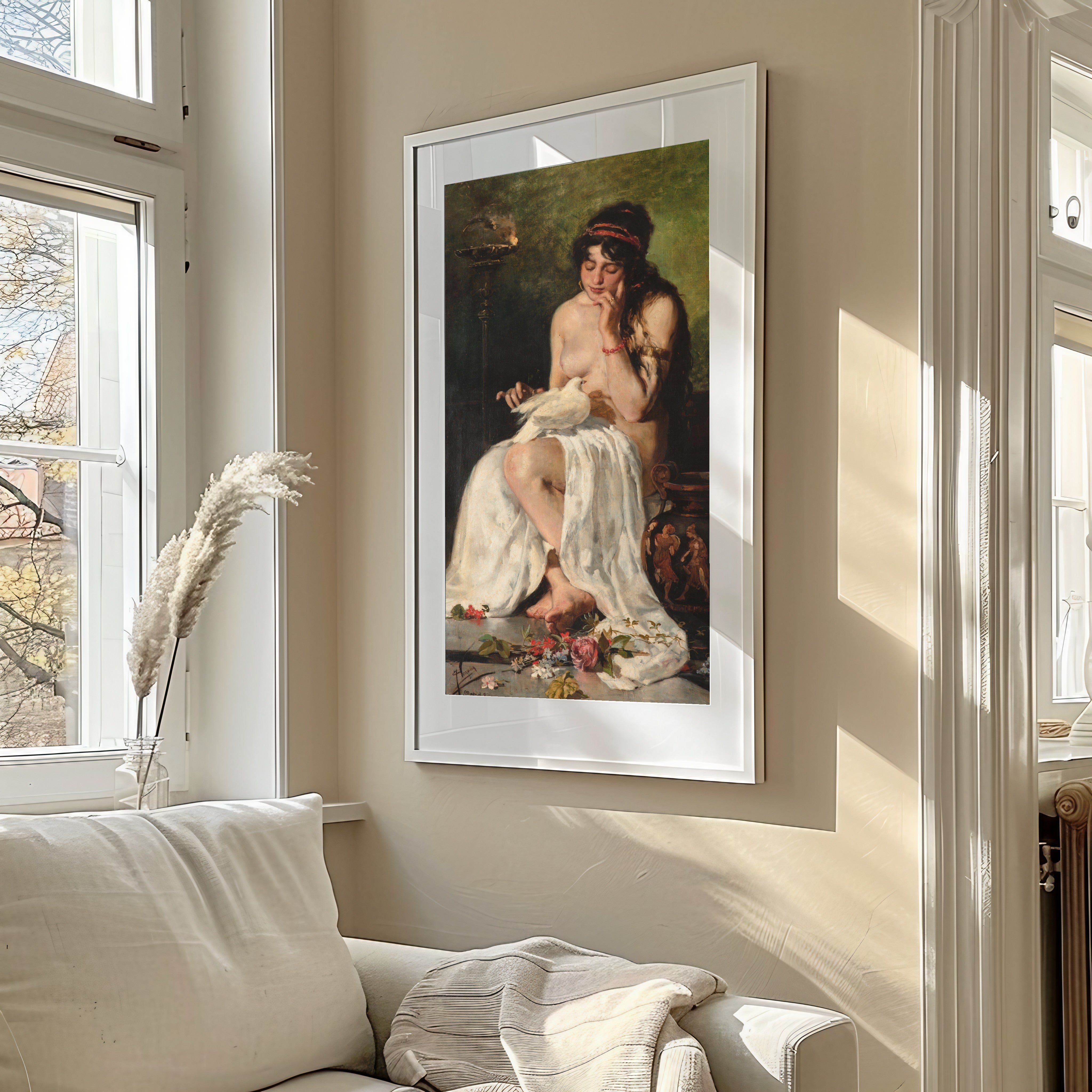 Joaquín Sorolla — The Slave and the Dove | Fine Art Print