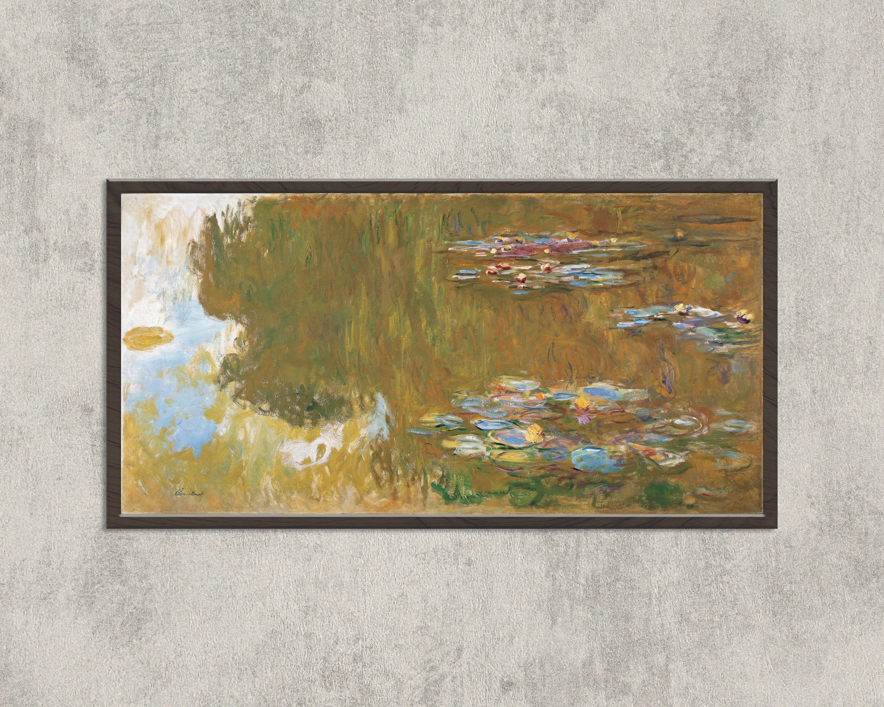 Claude Monet — The Water Lily Pond, 1917–19 | Fine Art Print
