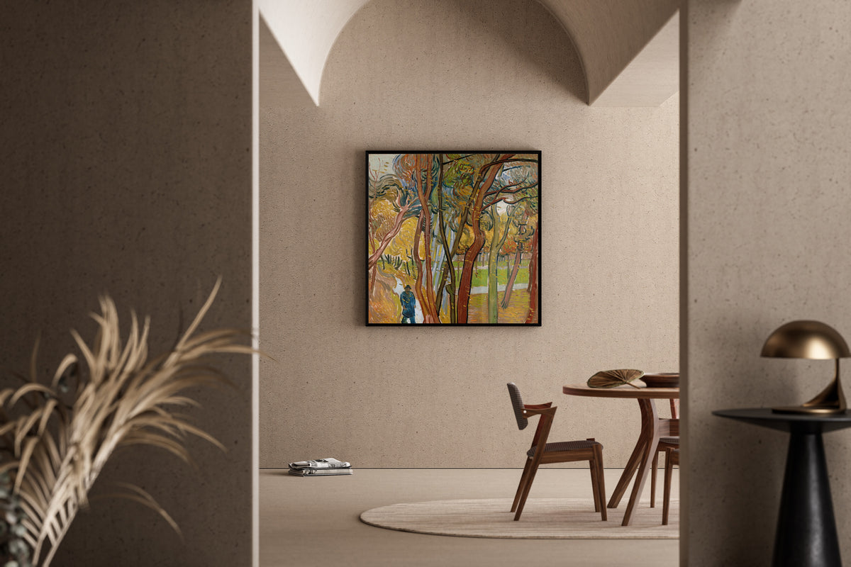 Vincent van Gogh — The Garden of Saint-Paul Hospital (The Fall of the Leaves) | Fine Art Print