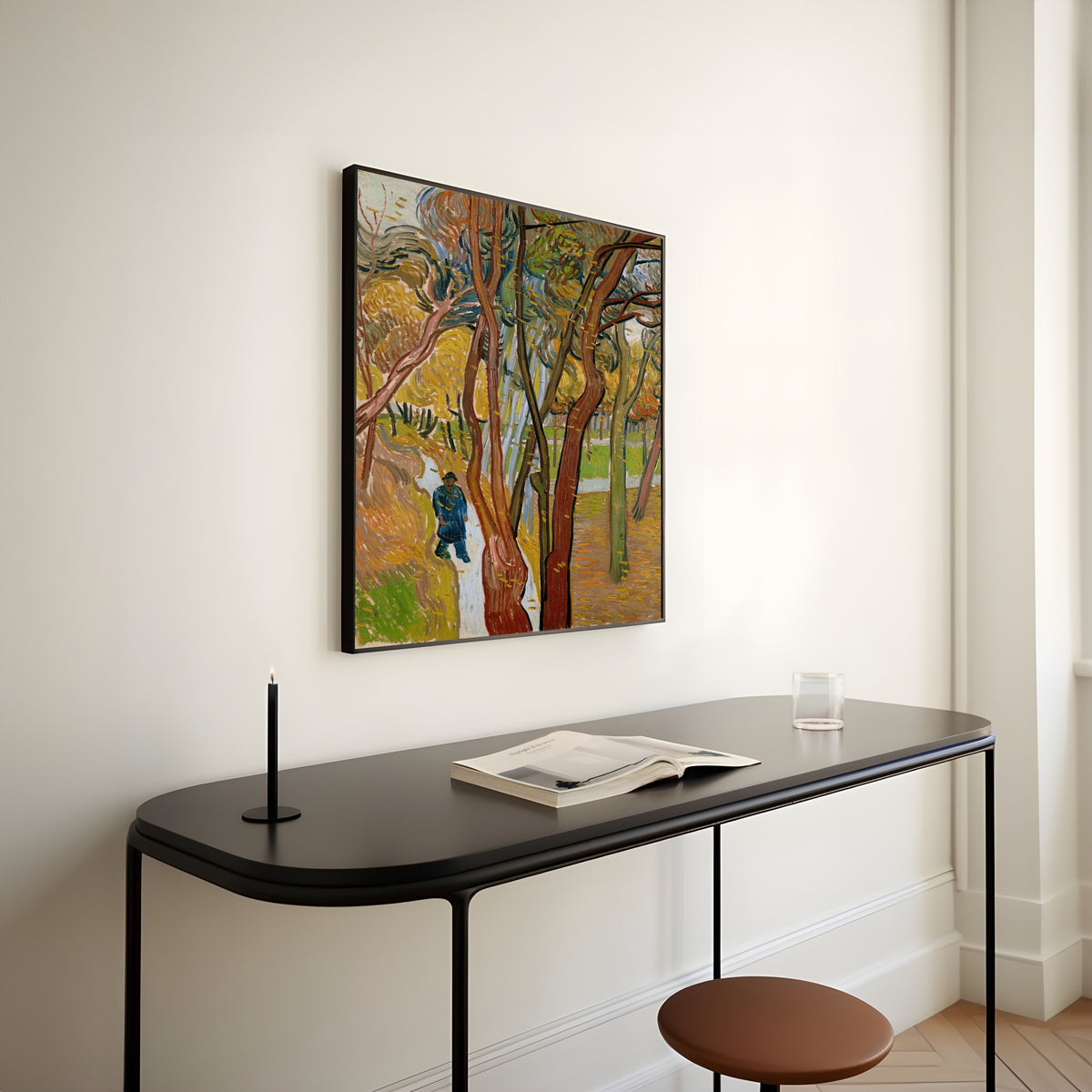 Vincent van Gogh — The Garden of Saint-Paul Hospital (The Fall of the Leaves) | Fine Art Print