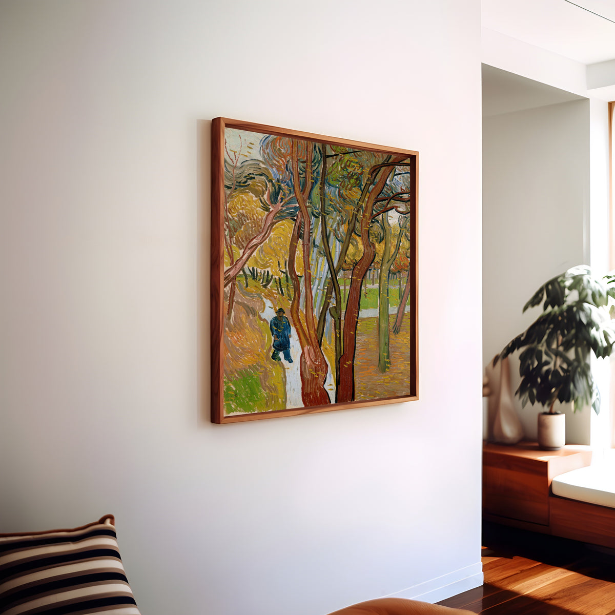 Vincent van Gogh — The Garden of Saint-Paul Hospital (The Fall of the Leaves) | Fine Art Print