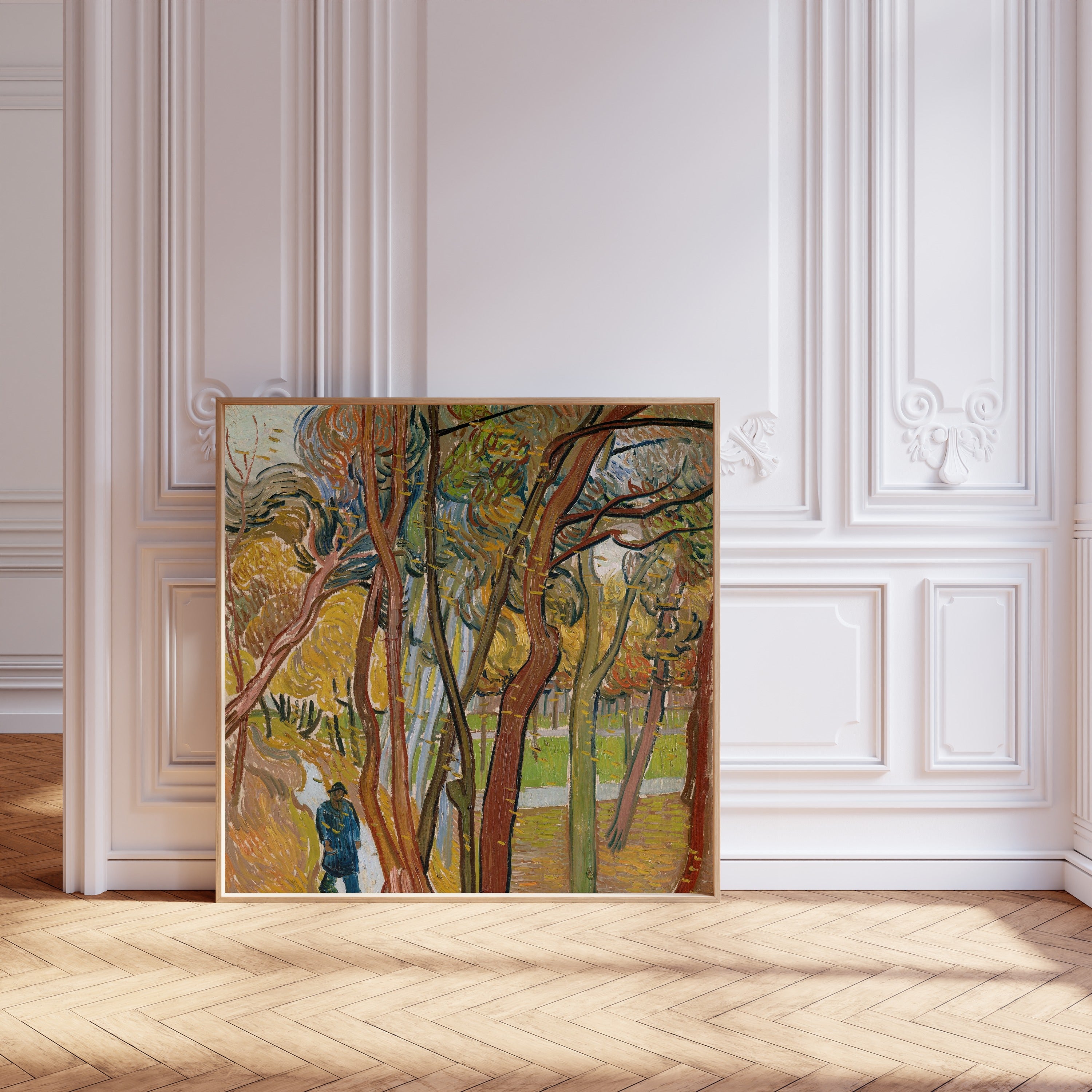Vincent van Gogh — The Garden of Saint-Paul Hospital (The Fall of the Leaves) | Fine Art Print