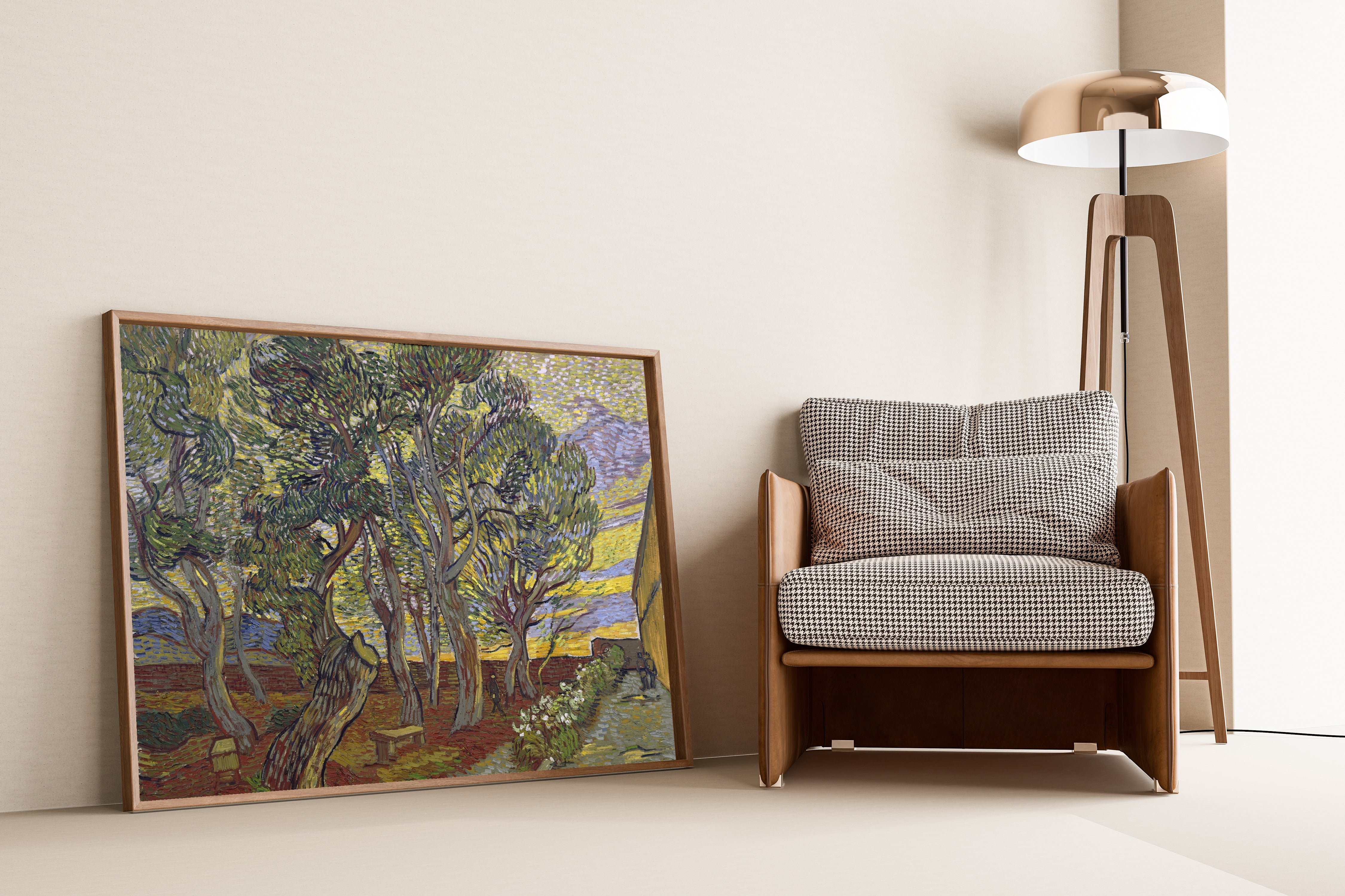 Vincent van Gogh — The Garden of Saint-Paul Hospital | Fine Art Print