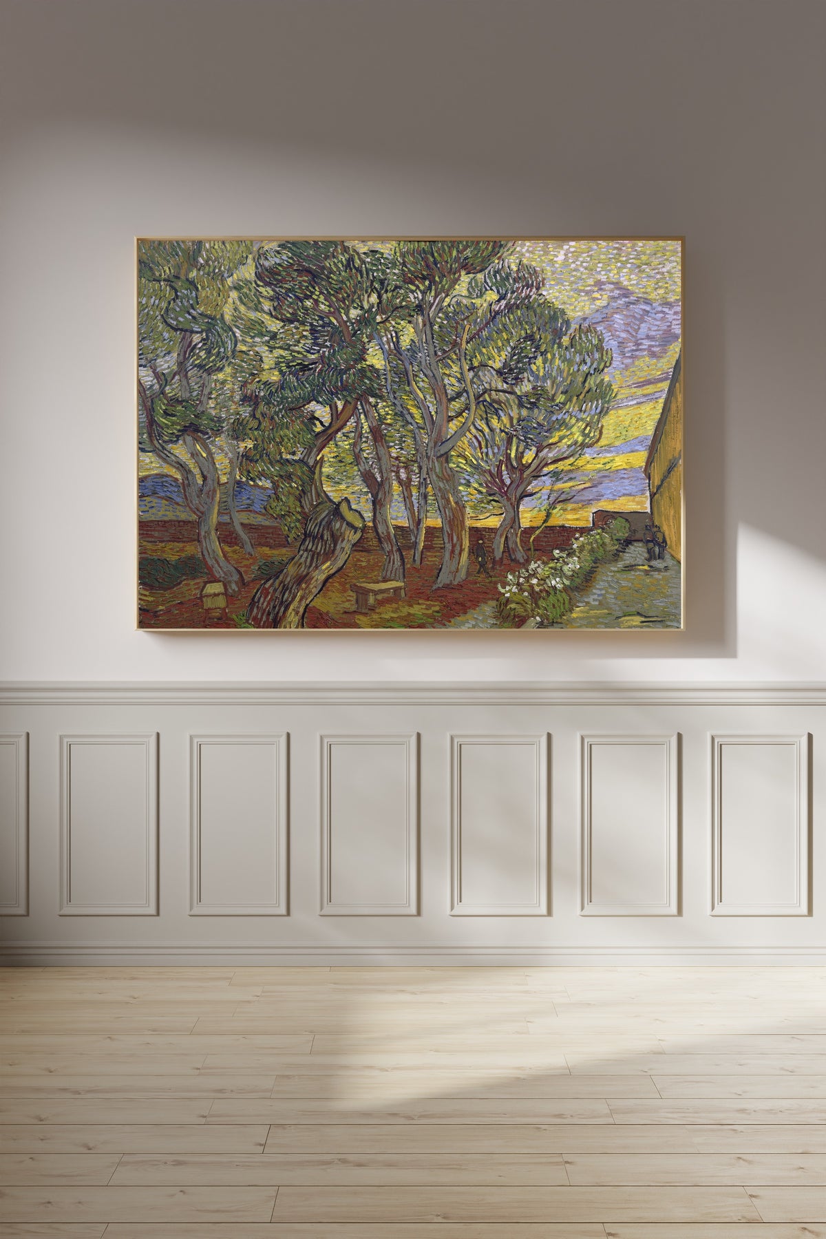Vincent van Gogh — The Garden of Saint-Paul Hospital | Fine Art Print