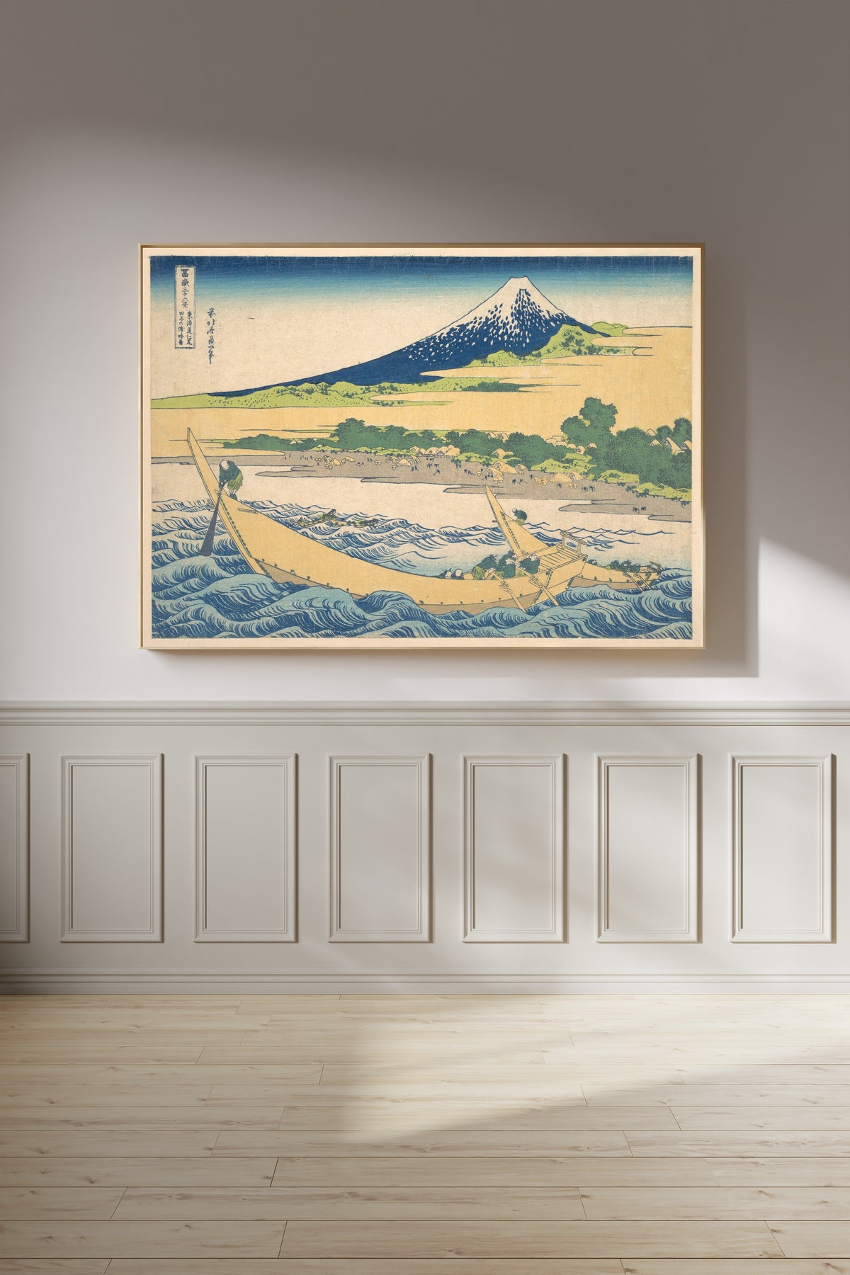 Katsushika Hokusai — Thirty-six Views of Mount Fuji: Tago Bay near Ejiri on the Tōkaidō | Japanese Woodblock Print (Ukiyo-e)