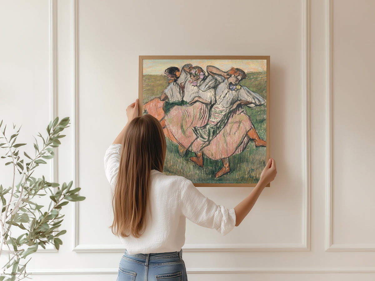 Edgar Degas — Three Dancers in Ukrainian Dress | Fine Art Print