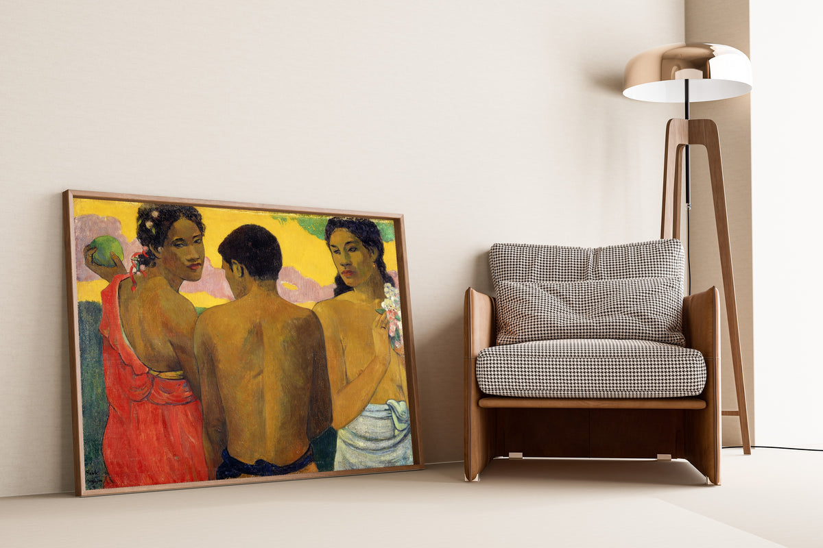Paul Gauguin — Three Tahitians | Fine Art Print