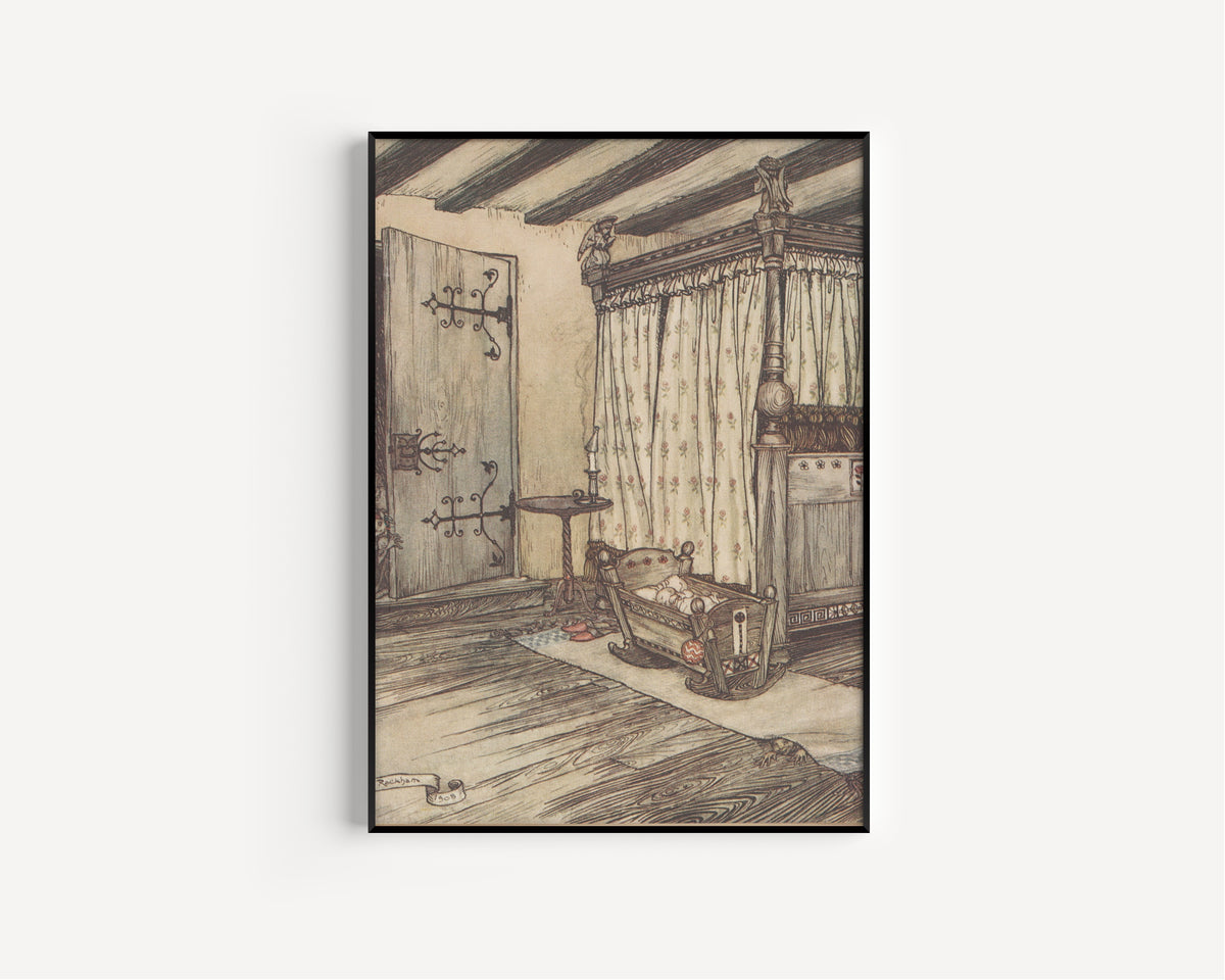 Arthur Rackham — ’Tis Almost Fairy Time | Shakespeare Illustration Print