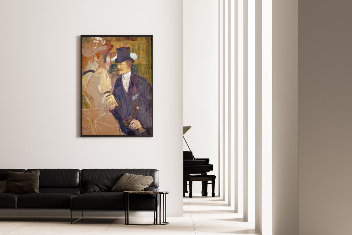 Henri de Toulouse-Lautrec — The Englishman at the Moulin Rouge | Fine Art Print