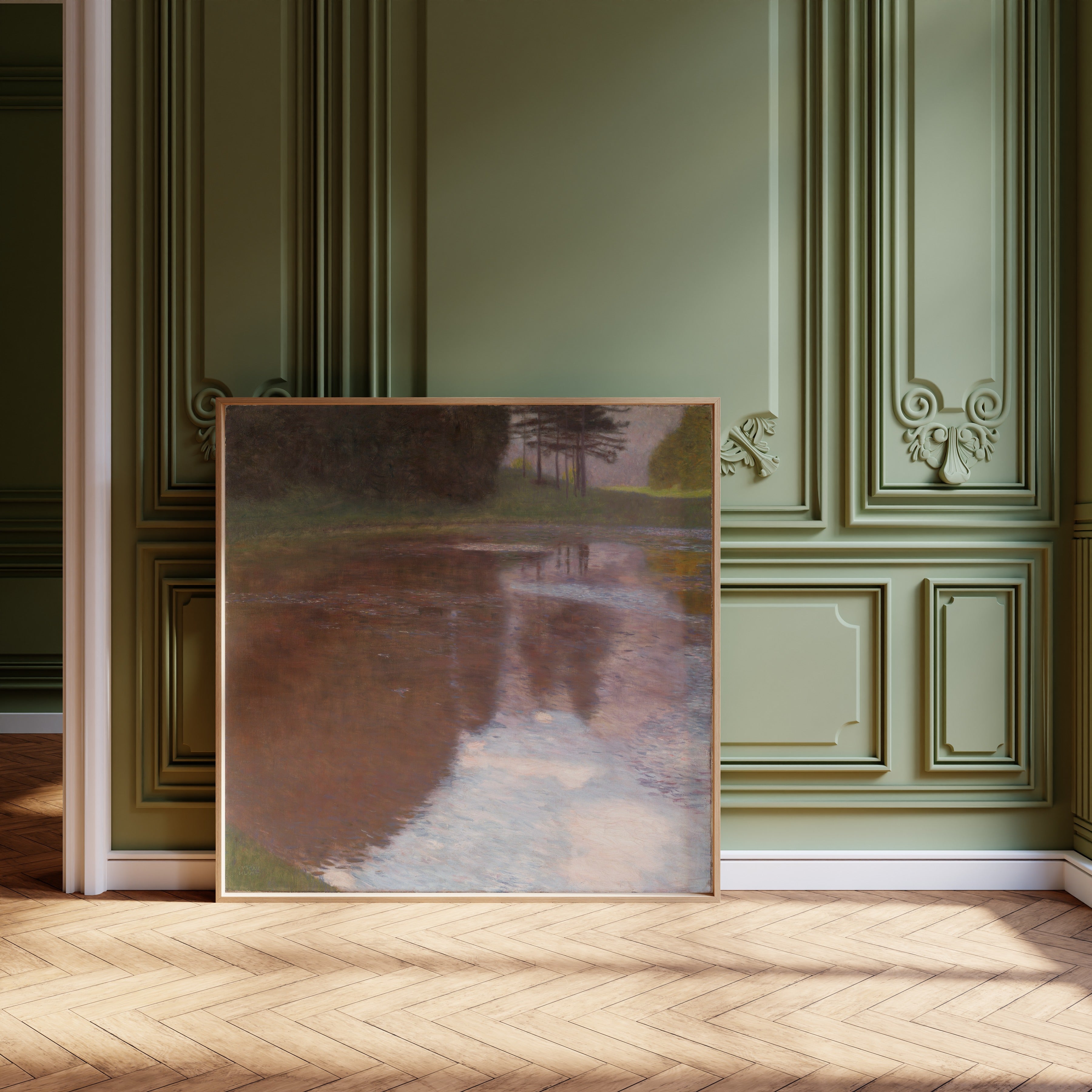 Gustav Klimt — Tranquil Pond (Egelsee near Golling, Salzburg) | Fine Art Print