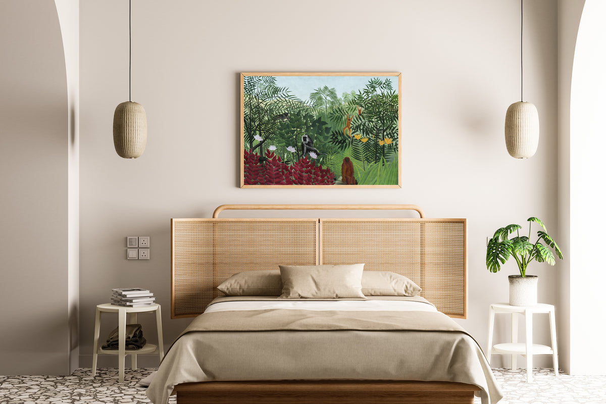 Henri Rousseau — Tropical Forest with Monkeys | Fine Art Print