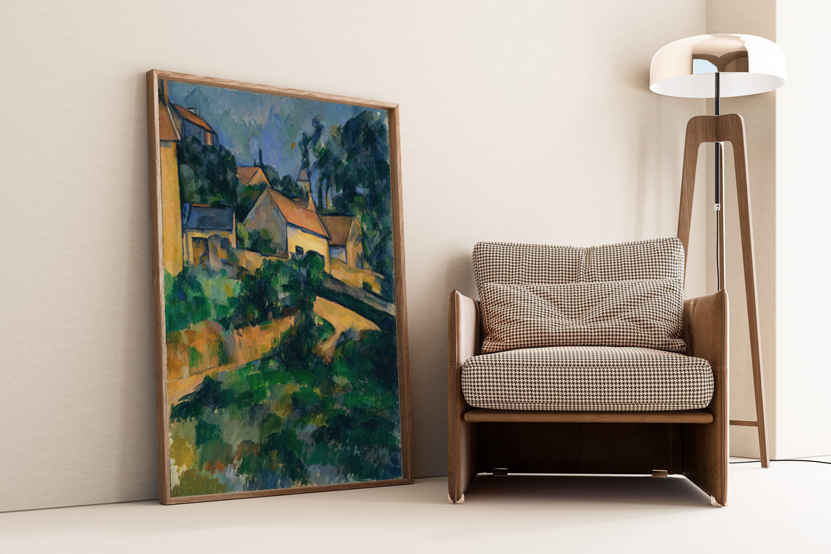 Paul Cezanne — Turning Road at Montgeroult | Fine Art Print