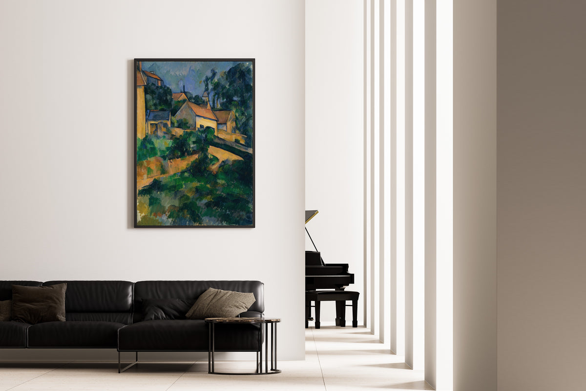 Paul Cezanne — Turning Road at Montgeroult | Fine Art Print