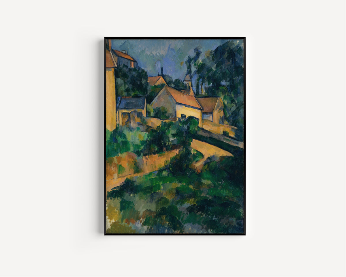Paul Cezanne — Turning Road at Montgeroult | Fine Art Print
