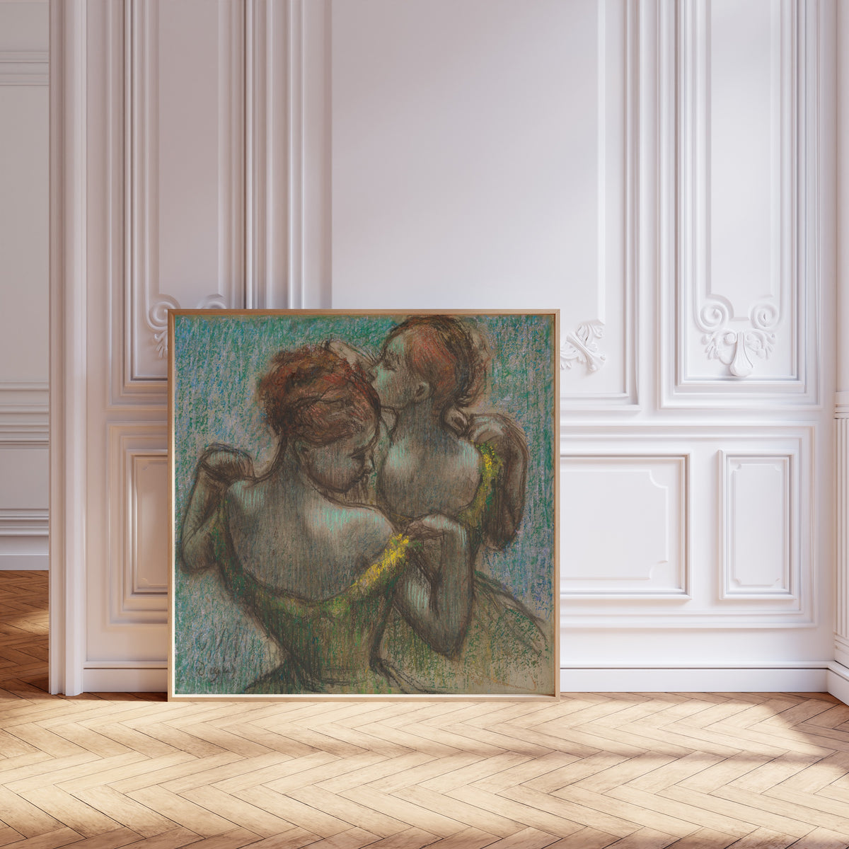 Edgar Degas — Two Dancers, Half-length | Fine Art Print