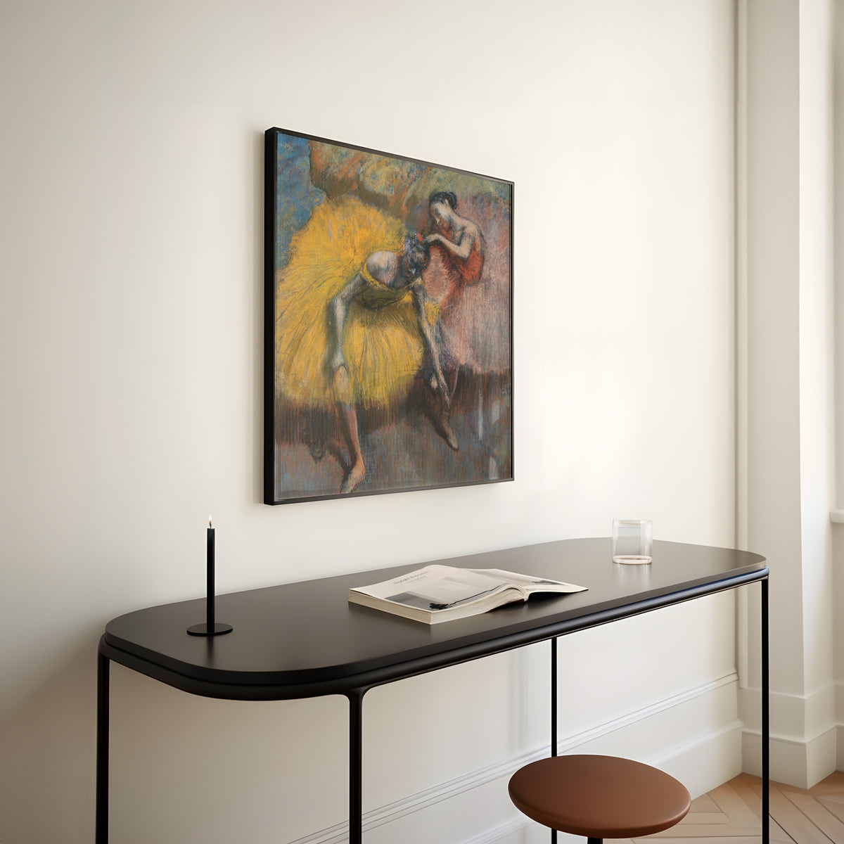 Edgar Degas — Two Dancers, Yellow and Pink | Fine Art Print