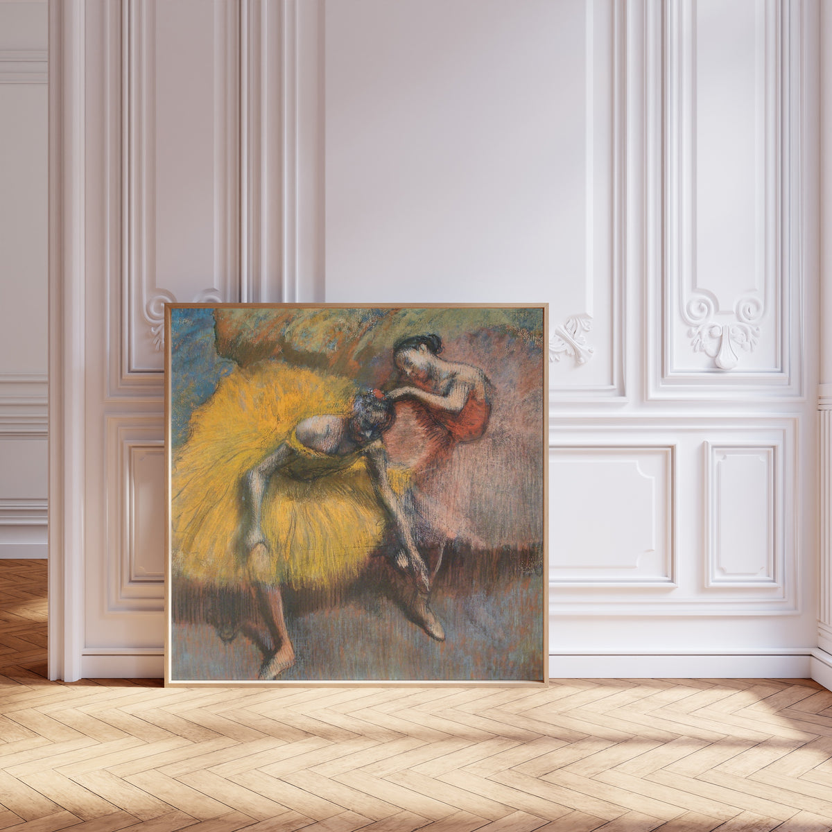 Edgar Degas — Two Dancers, Yellow and Pink | Fine Art Print
