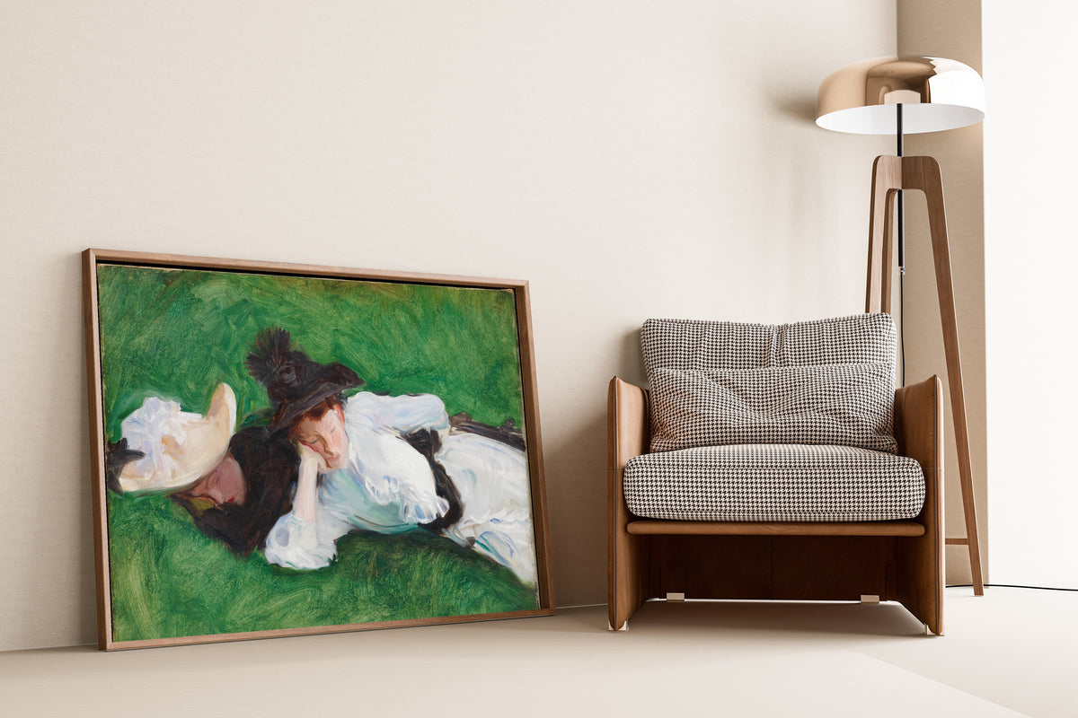 John Singer Sargent — Two Girls on a Lawn | Fine Art Print