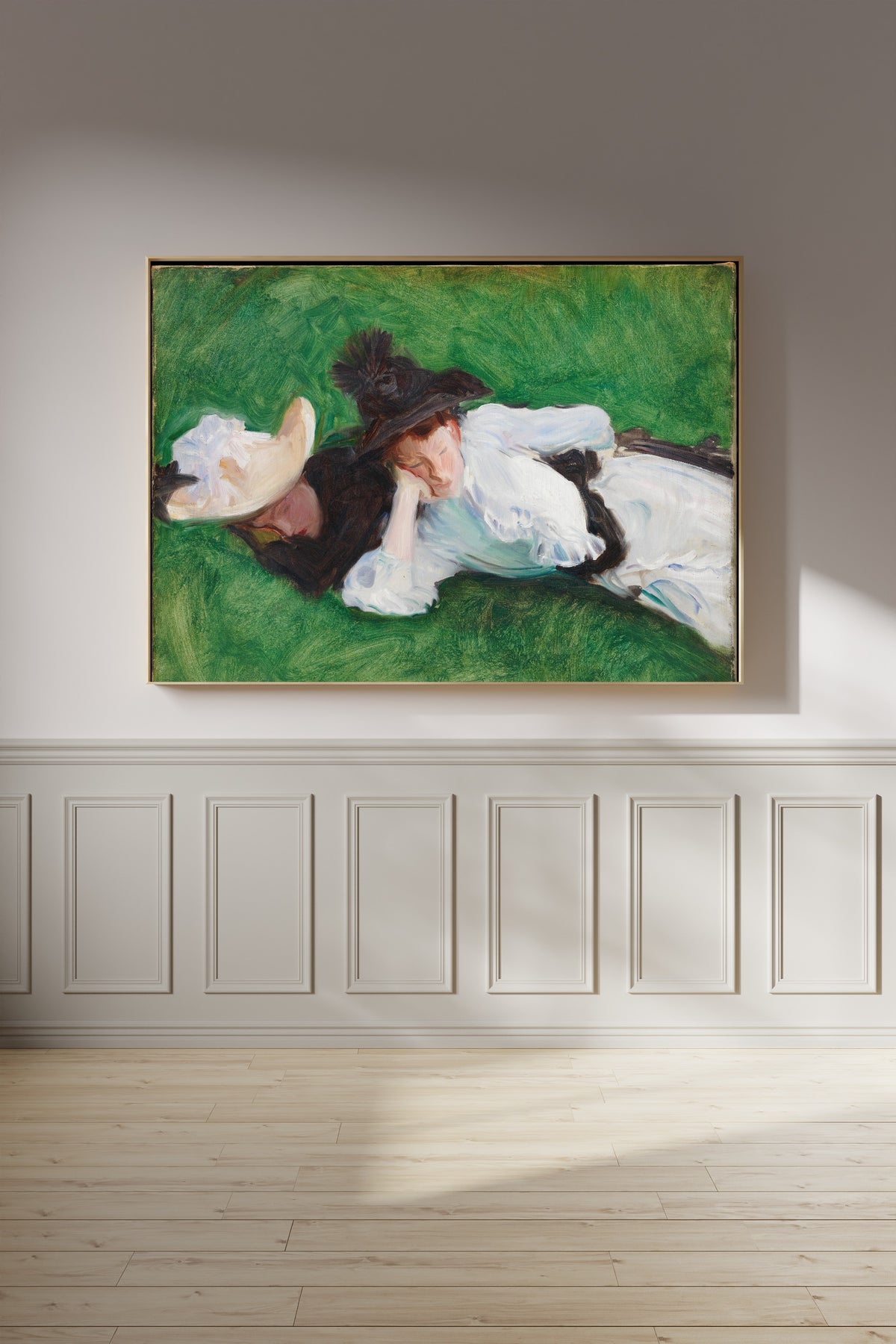 John Singer Sargent — Two Girls on a Lawn | Fine Art Print