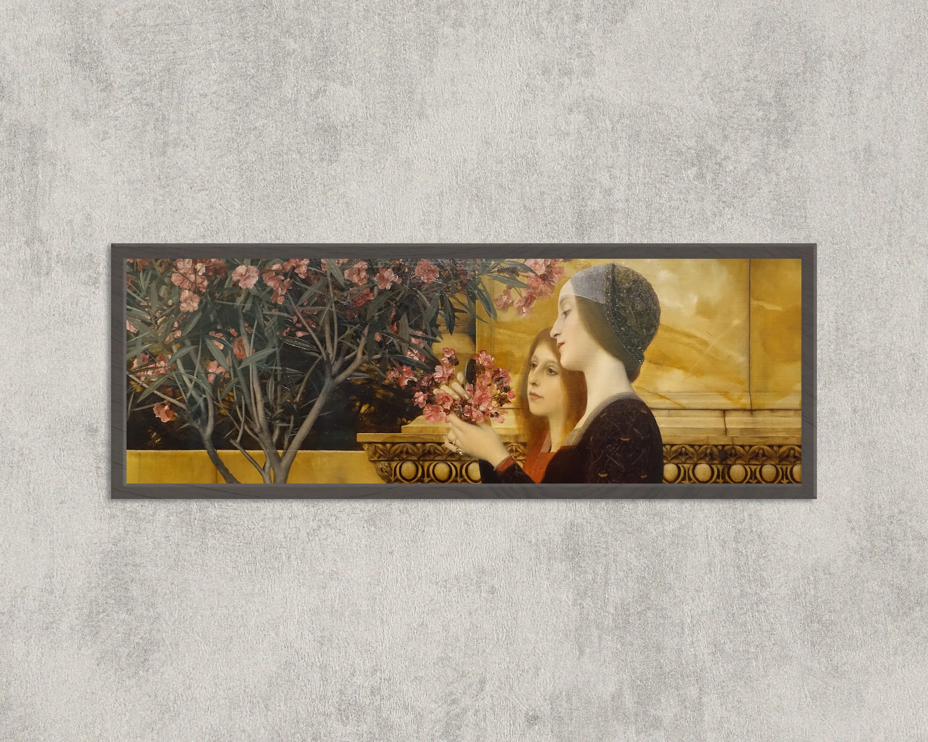 Gustav Klimt — Two Girls with an Oleander | Fine Art Print