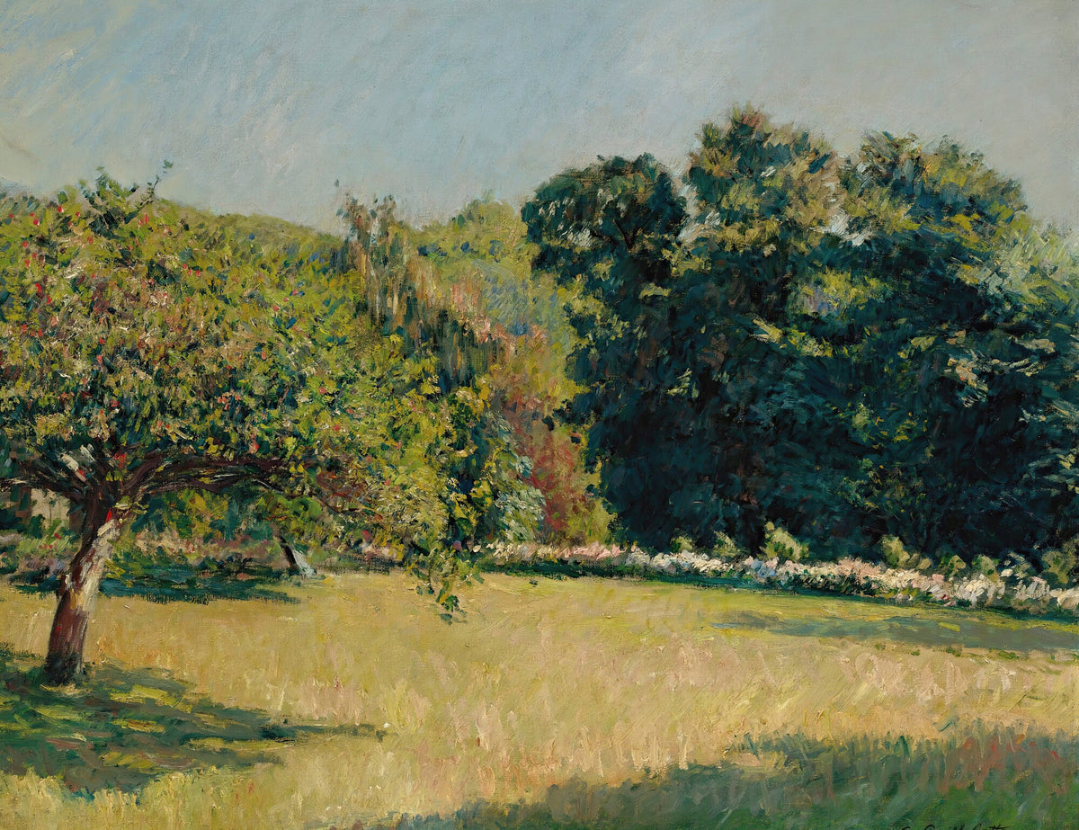 Gustave Caillebotte — Un jardin à Trouville (A Garden at Trouville) | Fine Art Print